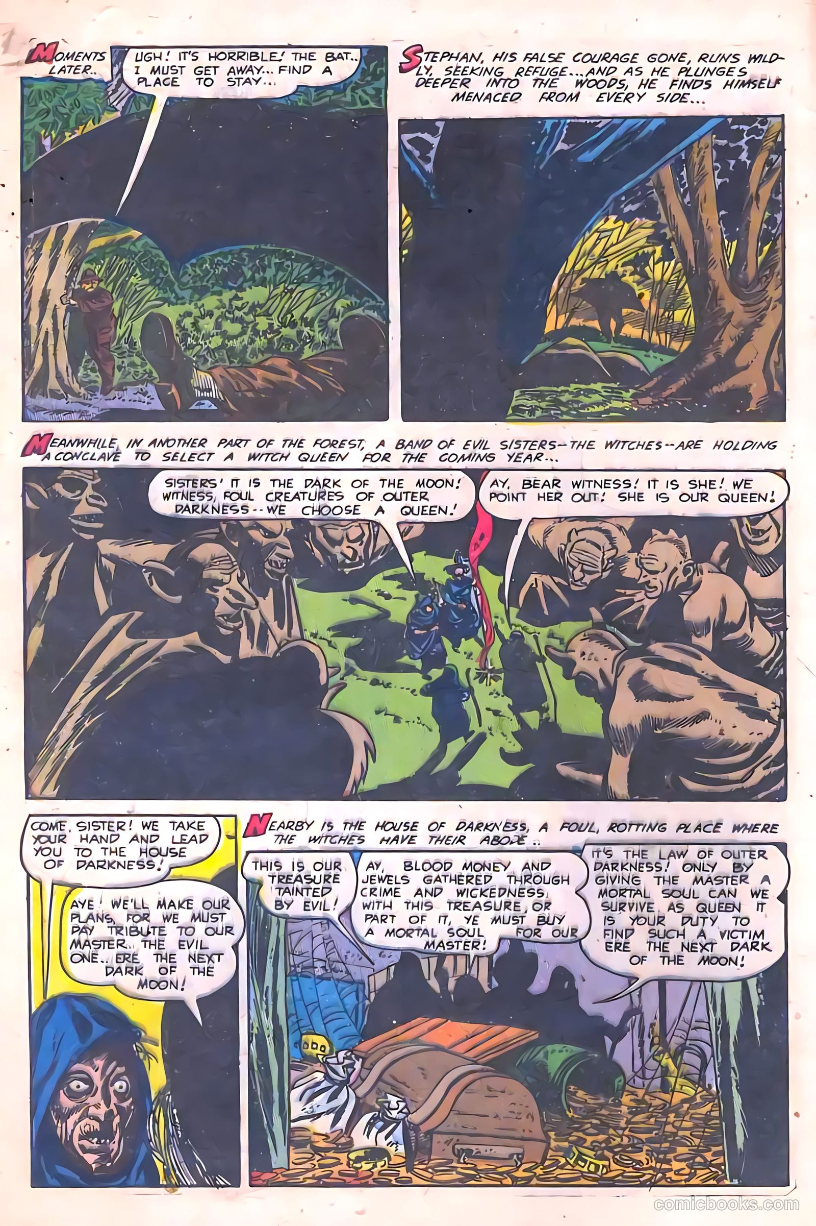 Out of the Shadows #13 (1954, Visual Editions, Inc.) — page 4 of 36