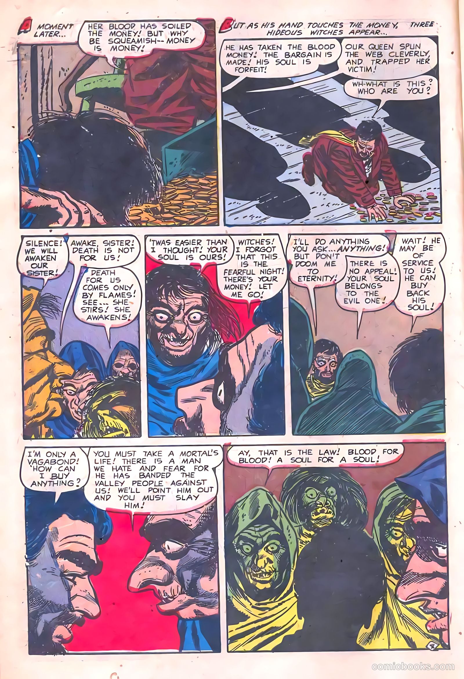 Out of the Shadows #13 (1954, Visual Editions, Inc.) — page 6 of 36