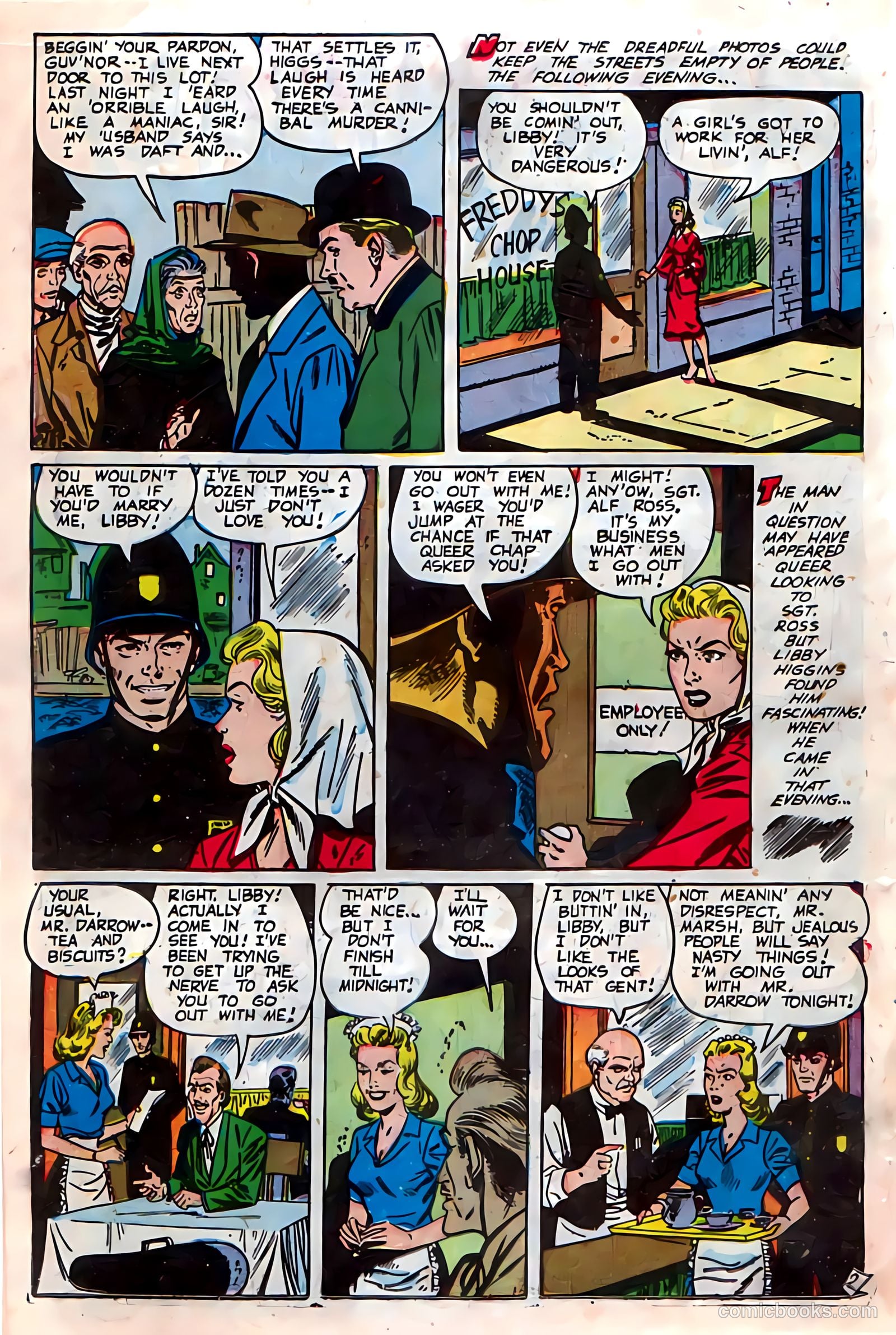 Out of the Shadows #13 (1954, Visual Editions, Inc.) — page 18 of 36