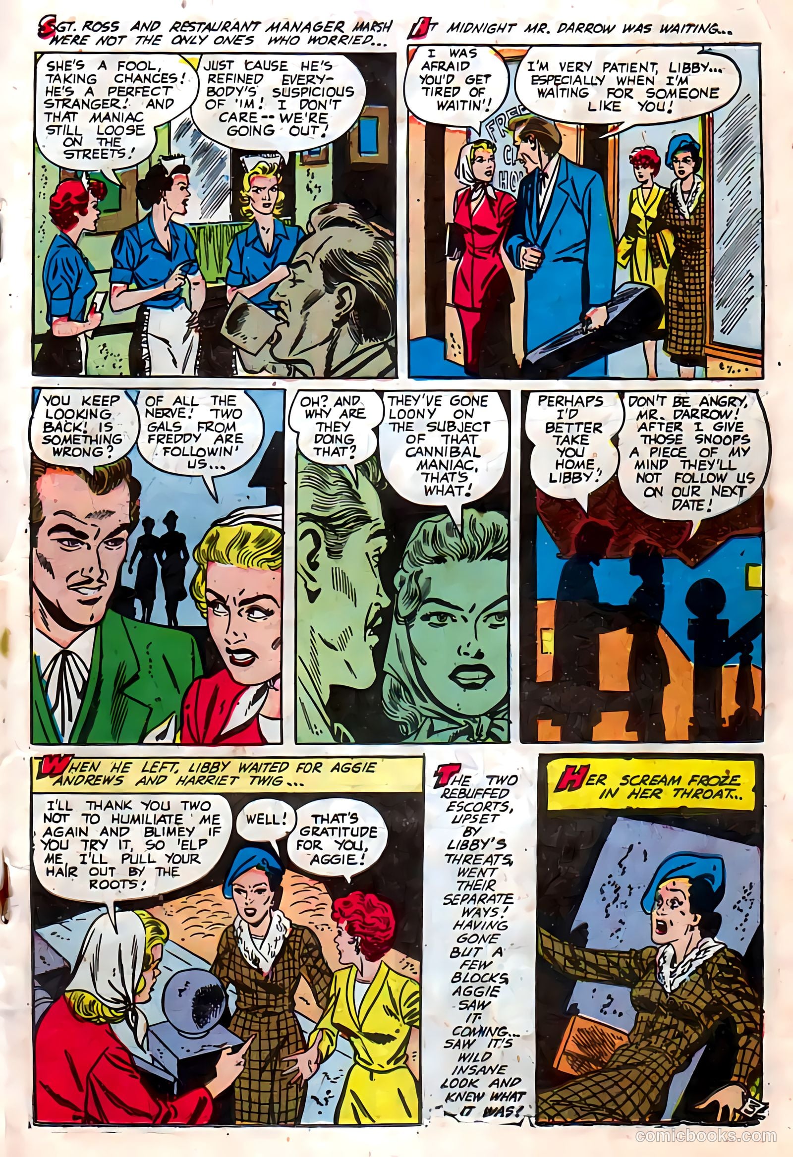 Out of the Shadows #13 (1954, Visual Editions, Inc.) — page 19 of 36