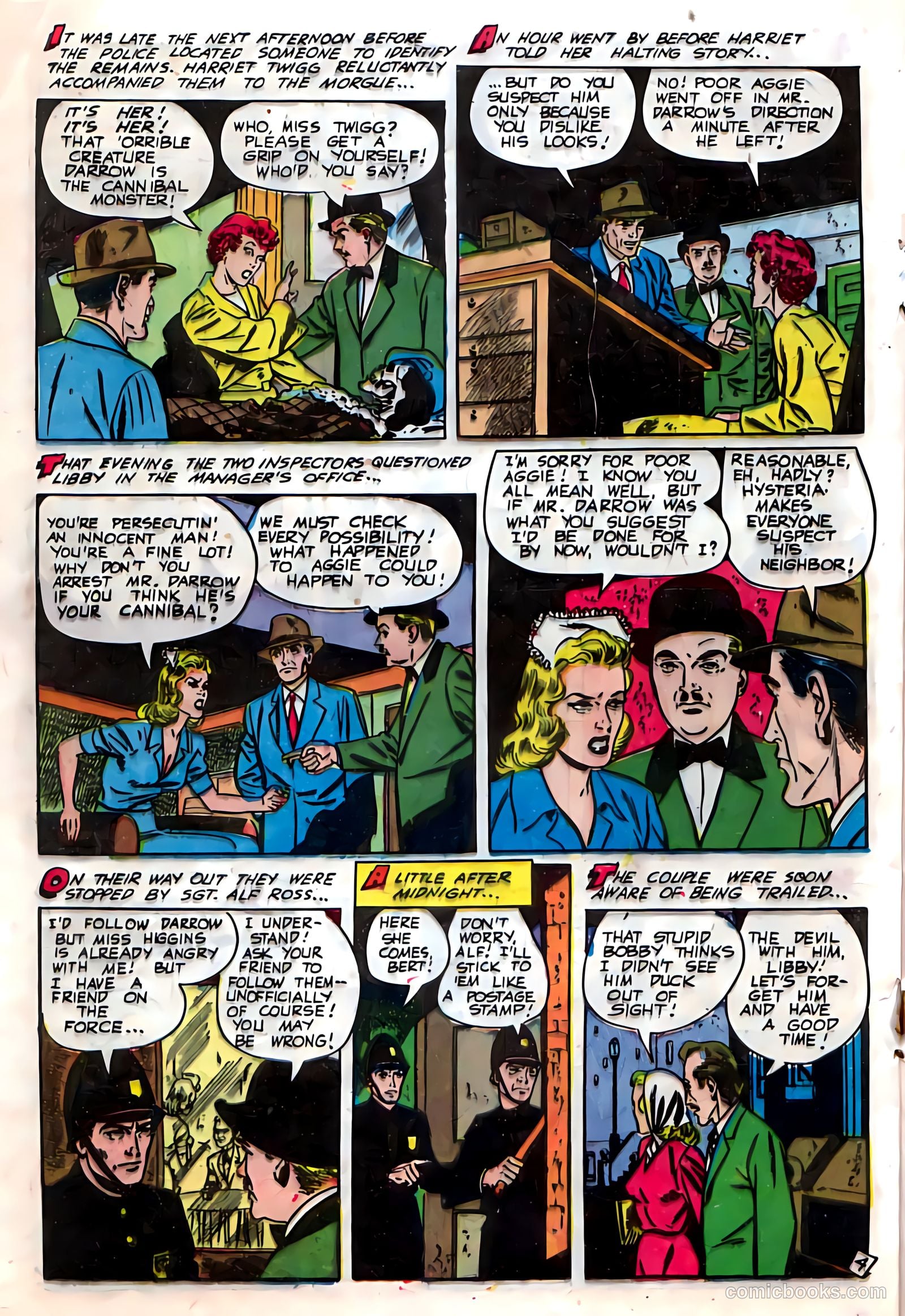 Out of the Shadows #13 (1954, Visual Editions, Inc.) — page 20 of 36