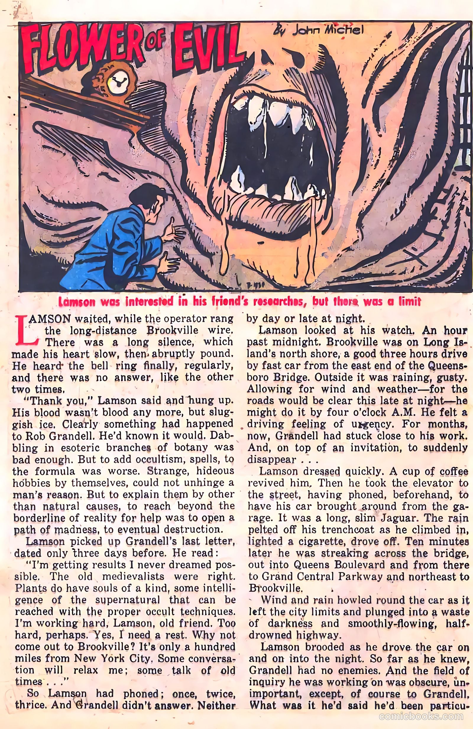 Out of the Shadows #13 (1954, Visual Editions, Inc.) — page 24 of 36