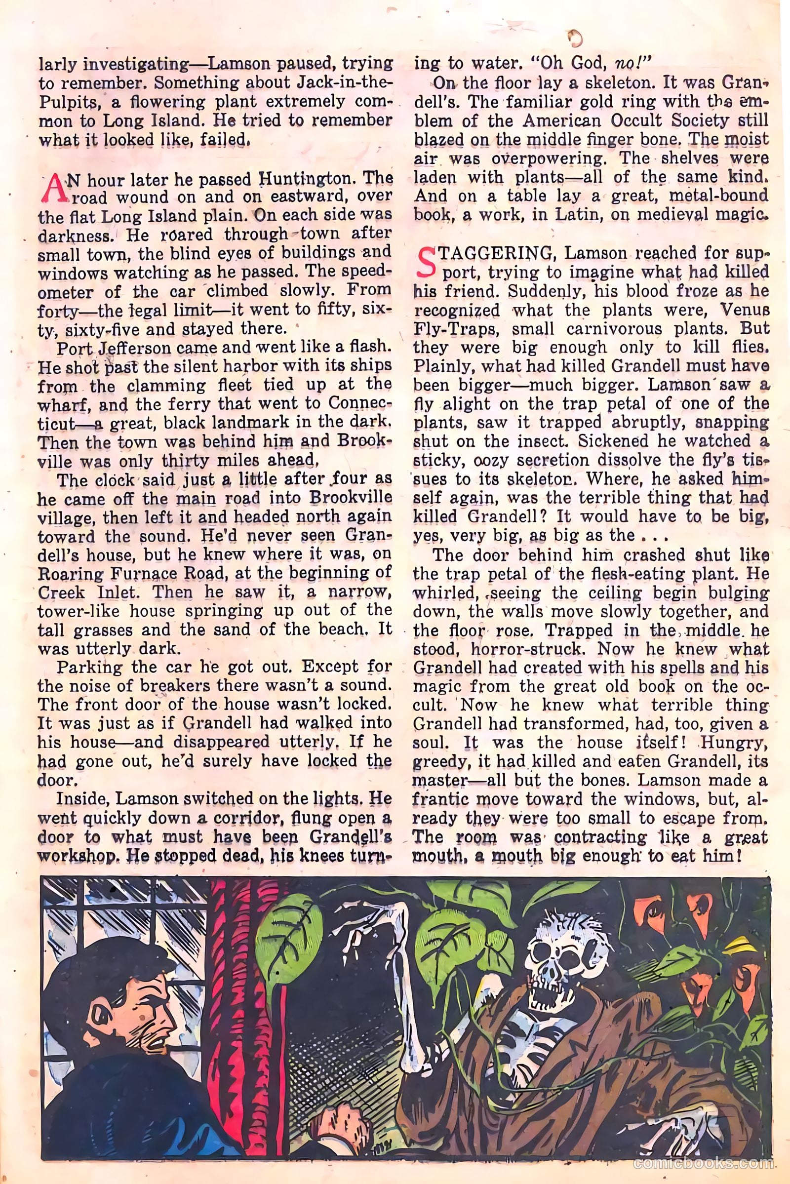 Out of the Shadows #13 (1954, Visual Editions, Inc.) — page 25 of 36