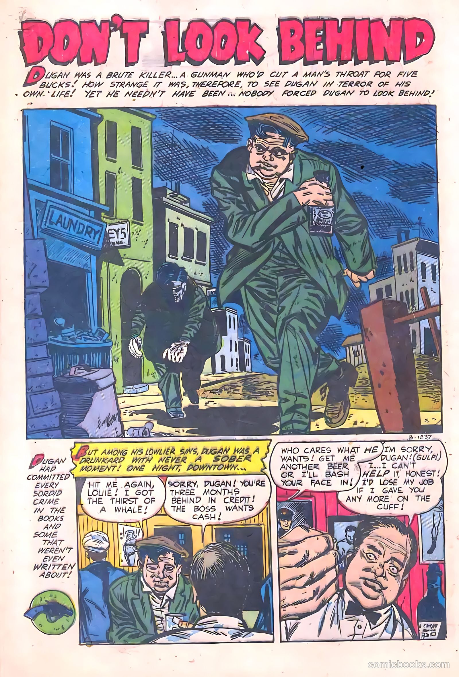 Out of the Shadows #13 (1954, Visual Editions, Inc.) — page 28 of 36