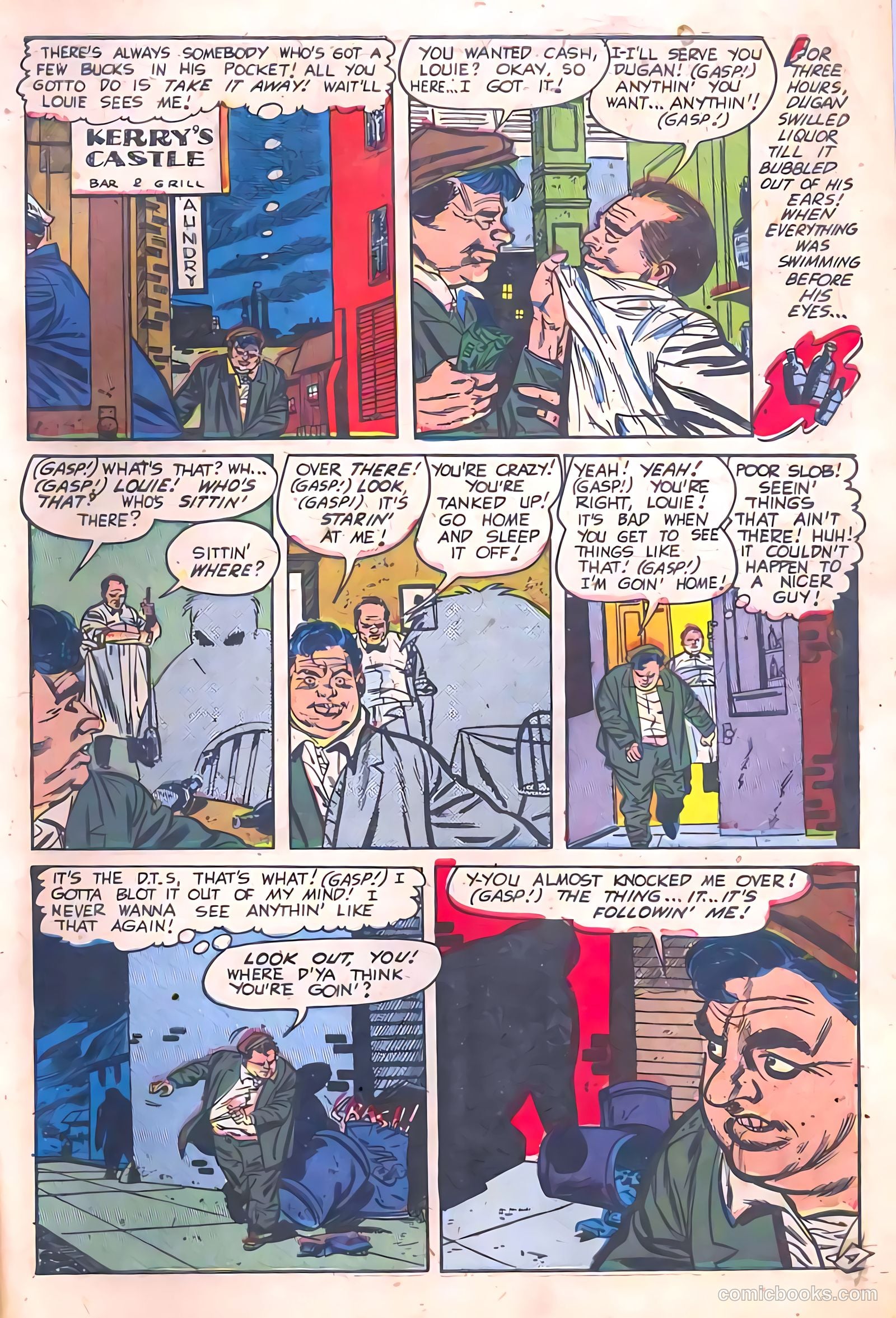 Out of the Shadows #13 (1954, Visual Editions, Inc.) — page 31 of 36