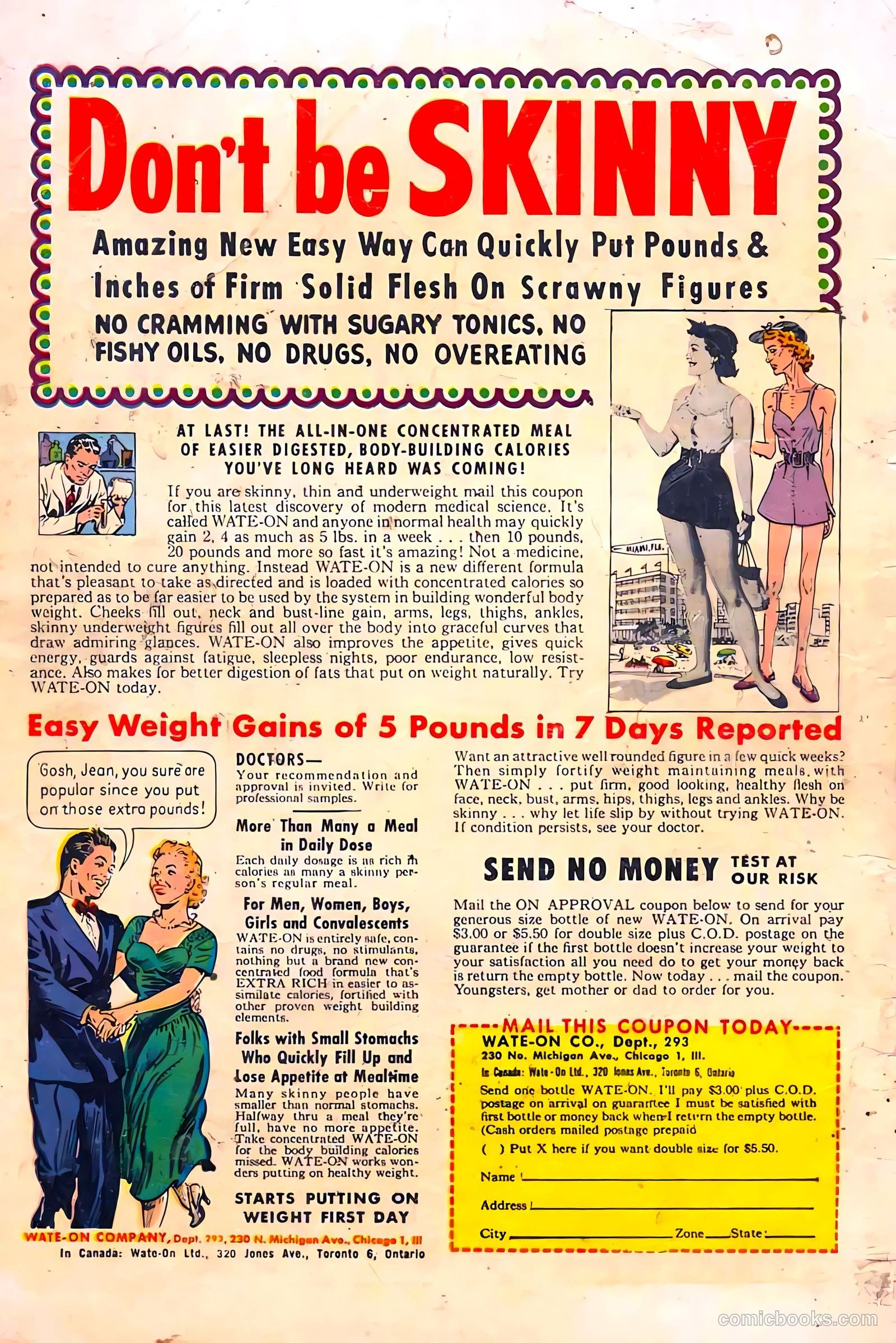 Out of the Shadows #13 (1954, Visual Editions, Inc.) — page 36 of 36