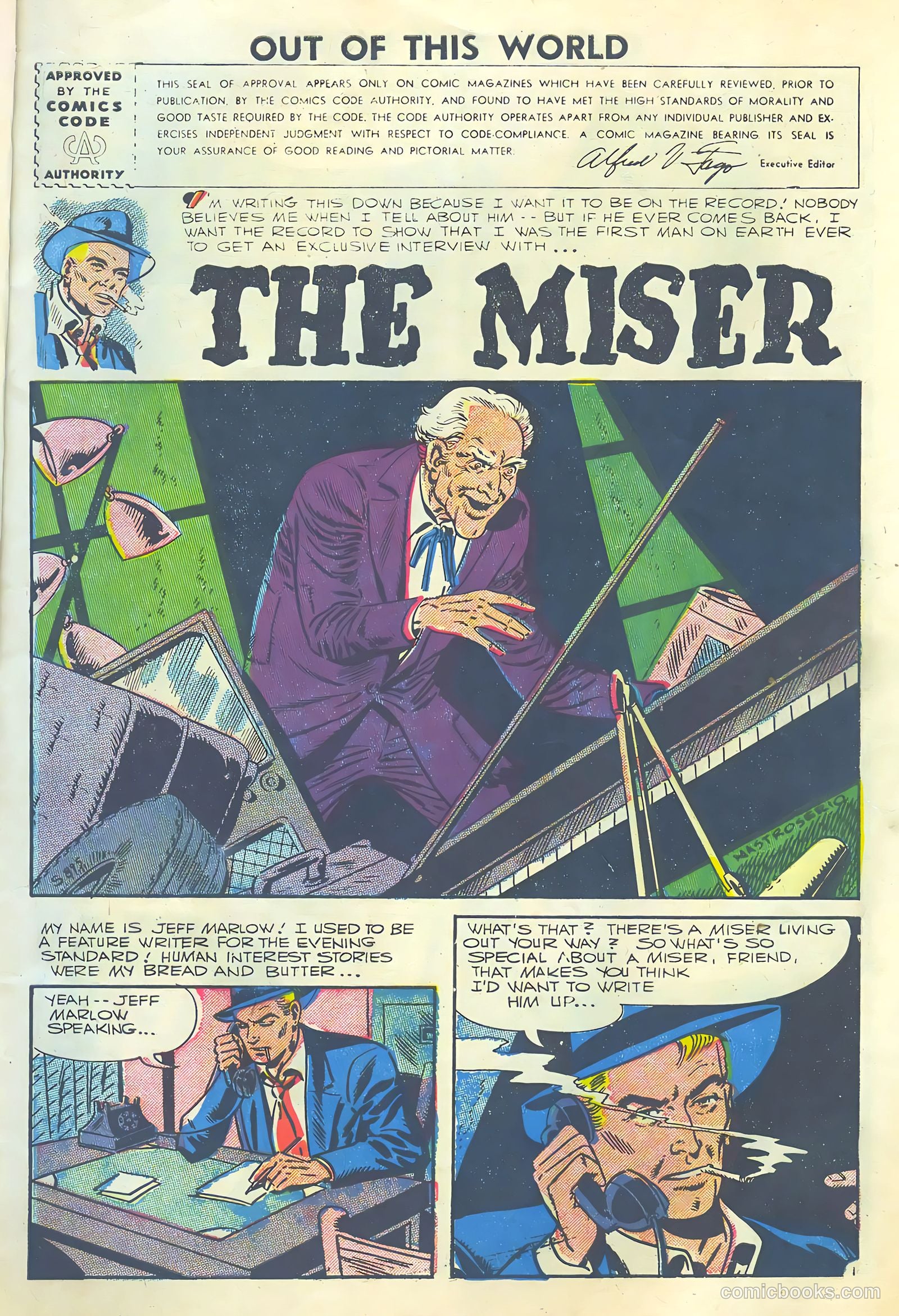 Out of This World #1 (1956) — page 3 of 36