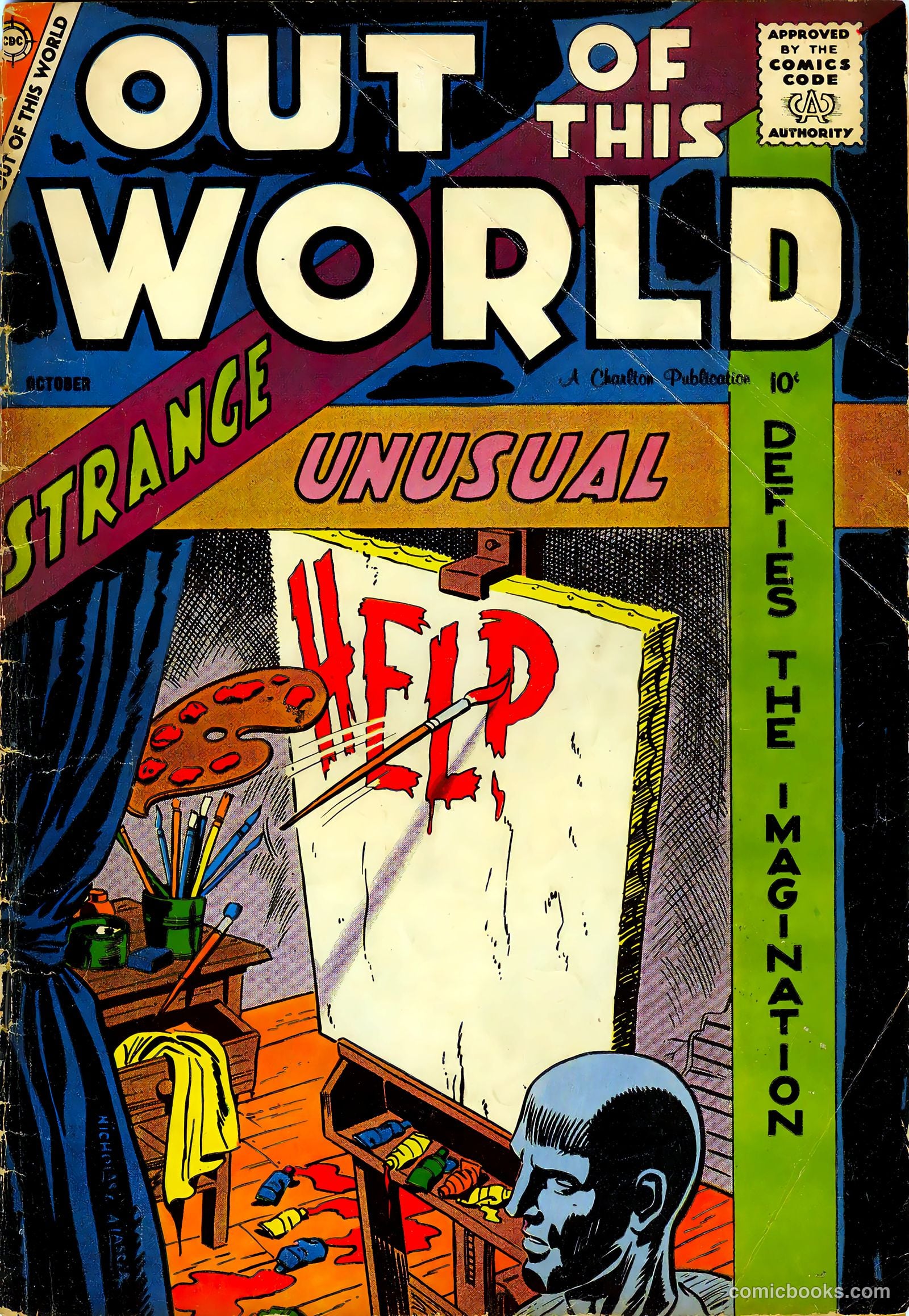 Out of This World #10 cover