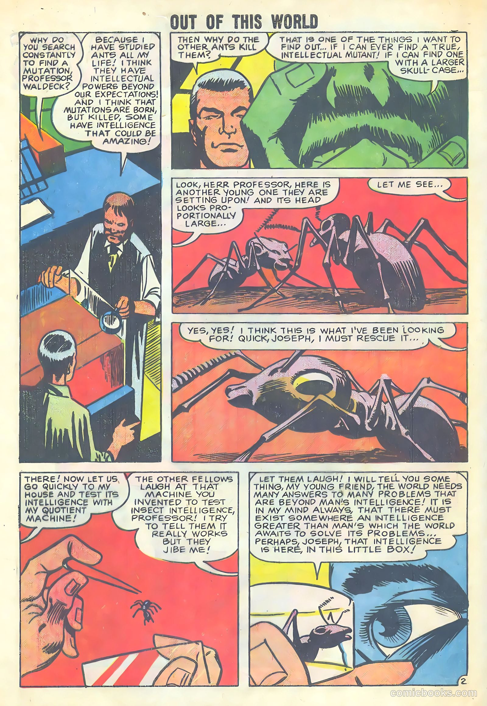 Out of This World #12 (1959) — page 4 of 36