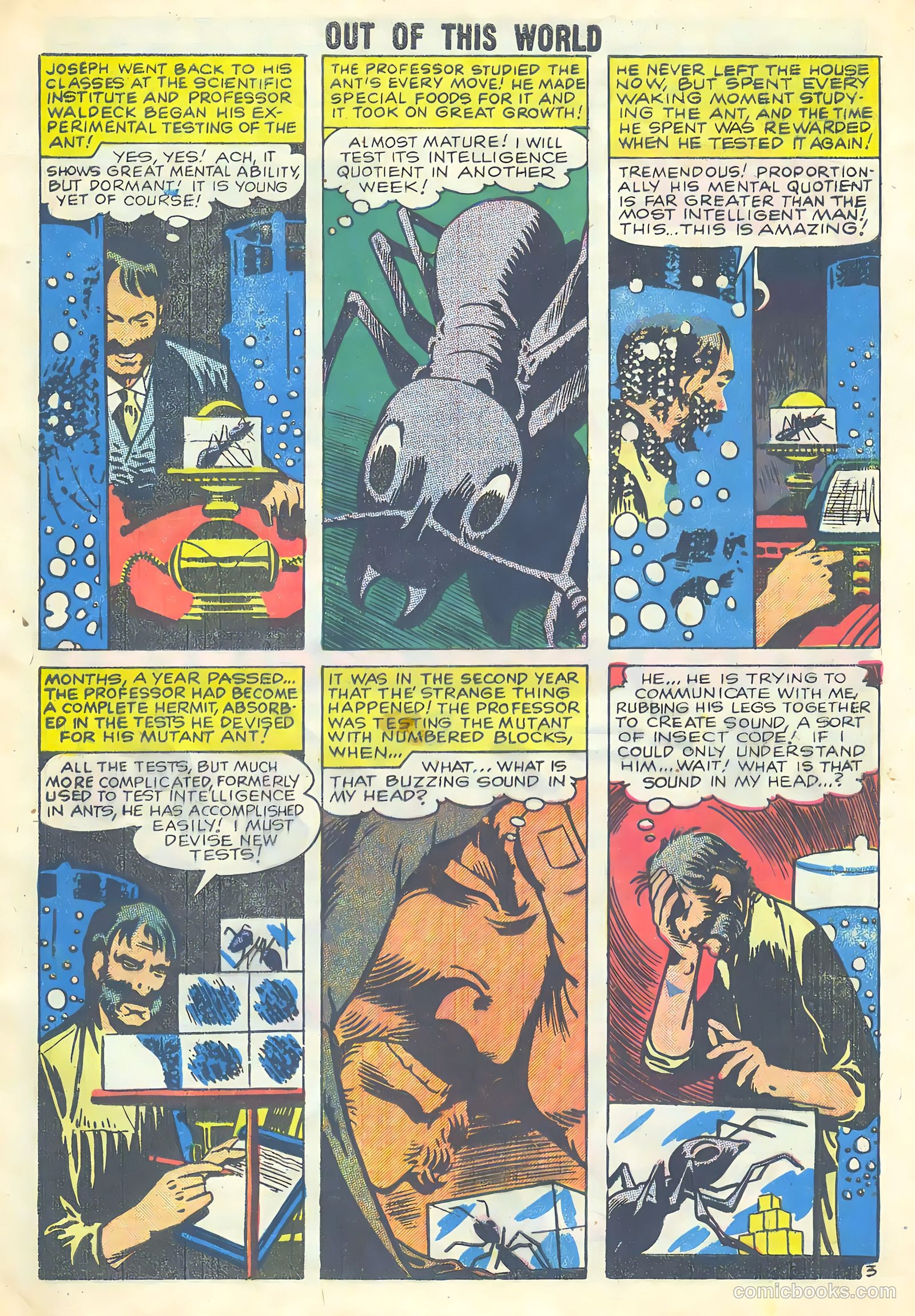 Out of This World #12 (1962) — page 5 of 36
