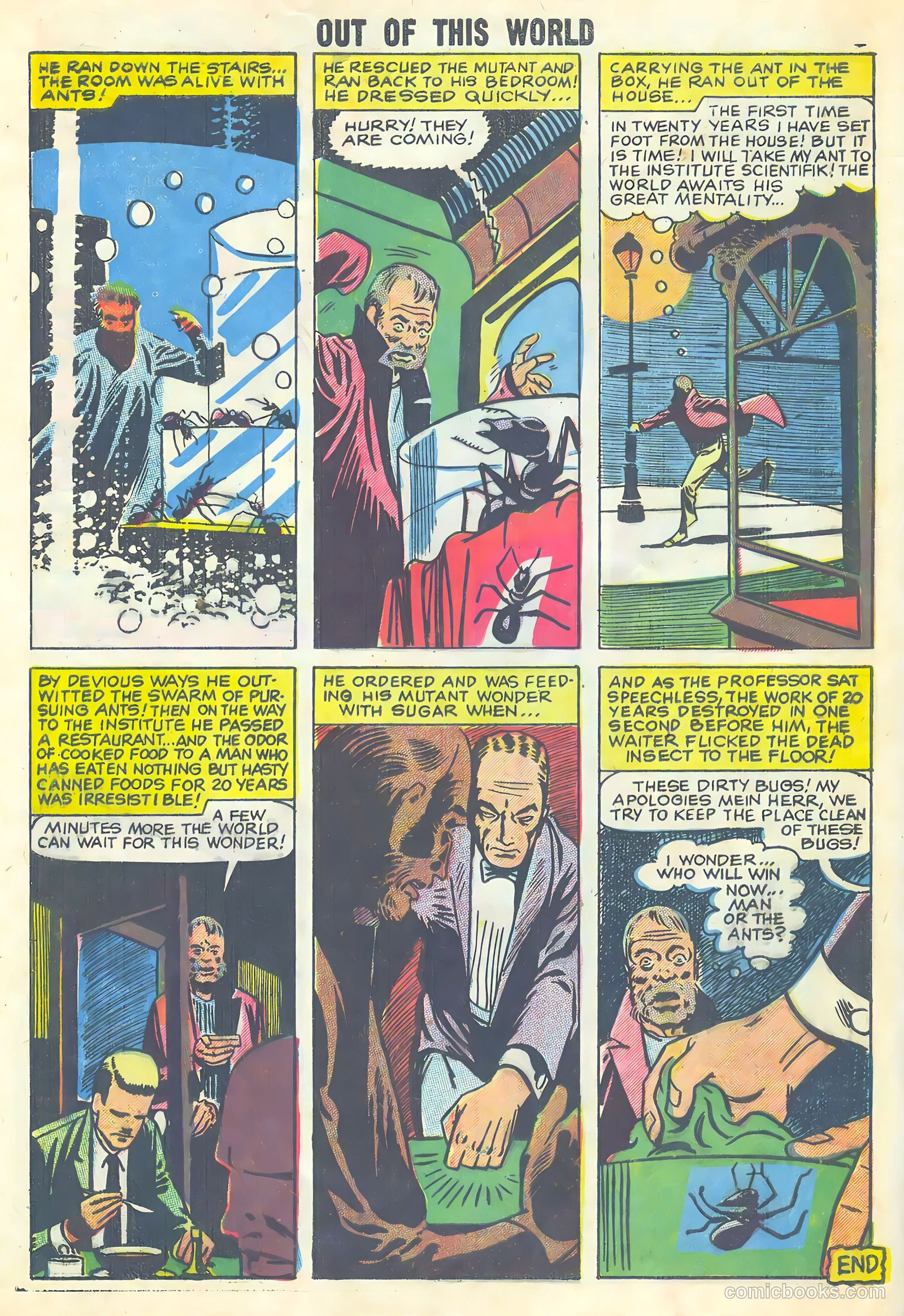 Out of This World #12 (1962) — page 8 of 36