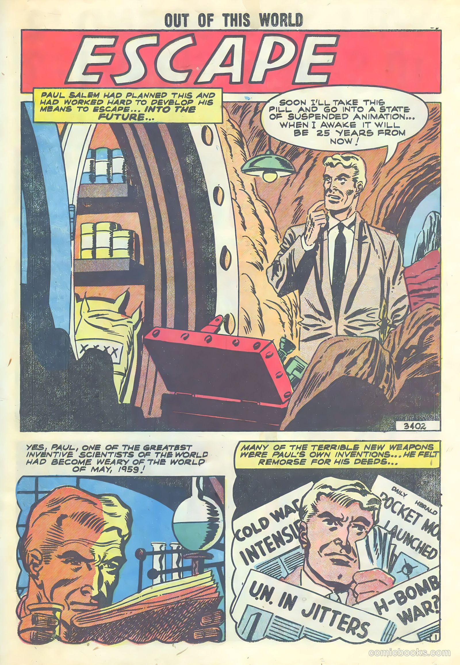Out of This World #12 (1962) — page 23 of 36
