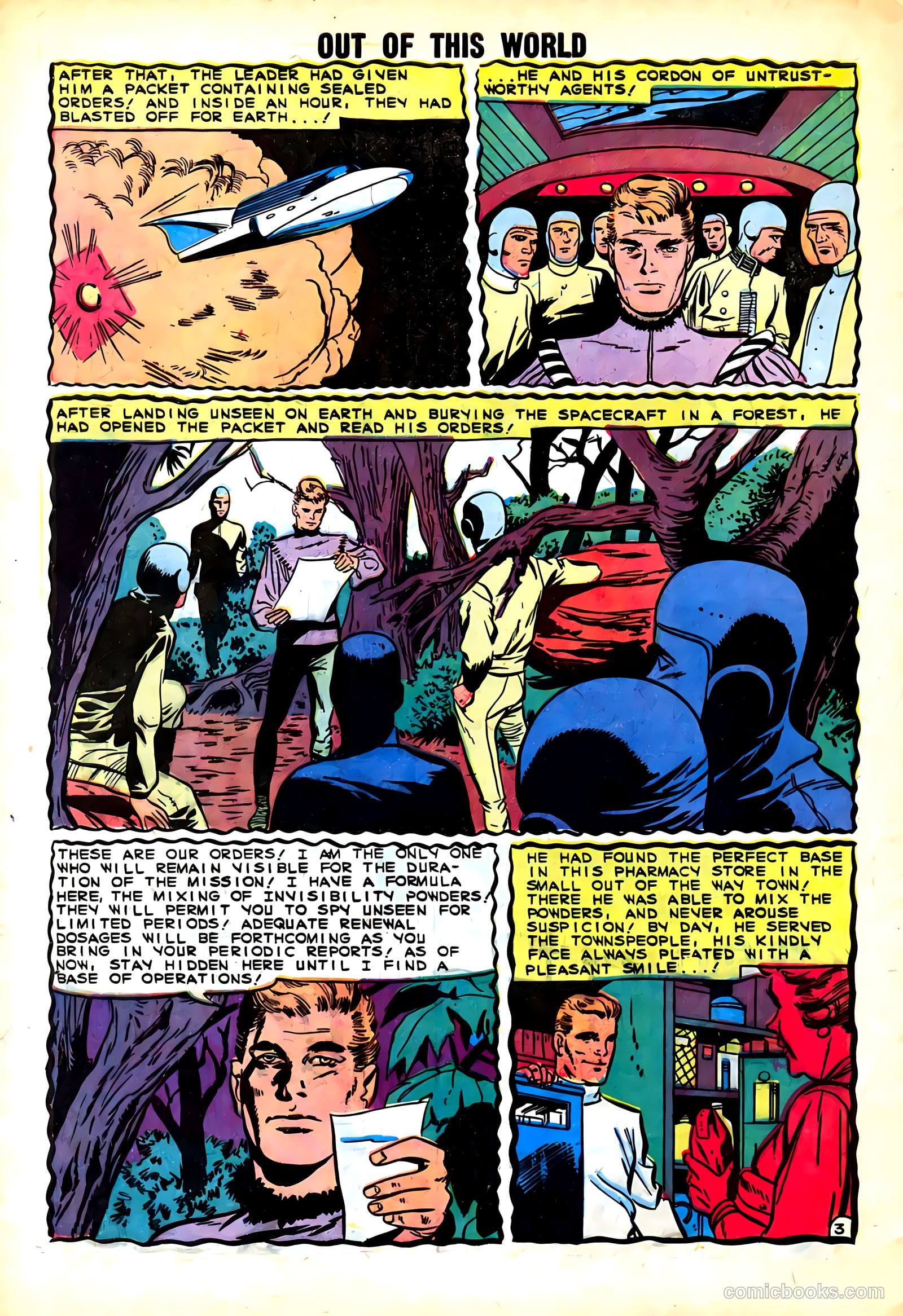 Out of This World #14 (1959) — page 28 of 36