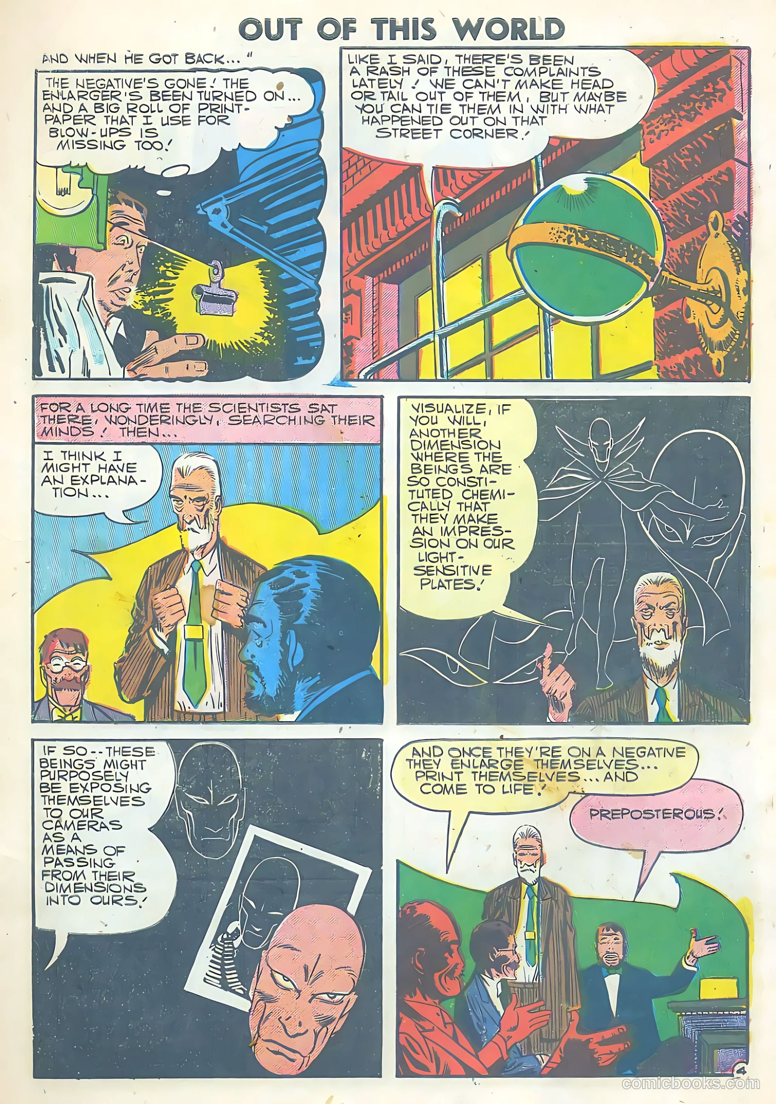 Out of This World #4 (1957) — page 7 of 36
