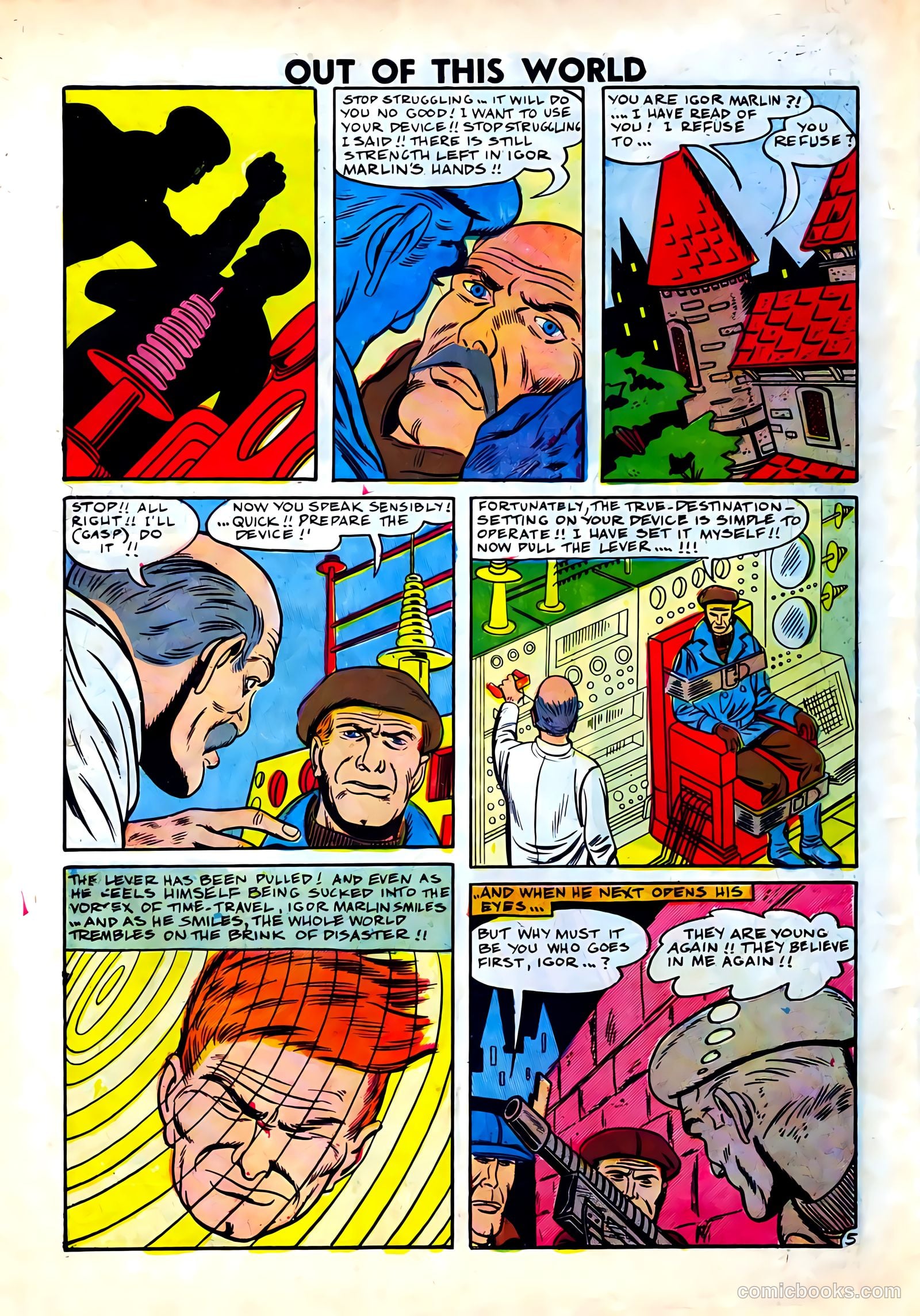 Out of This World #7 (1958) — page 64 of 68