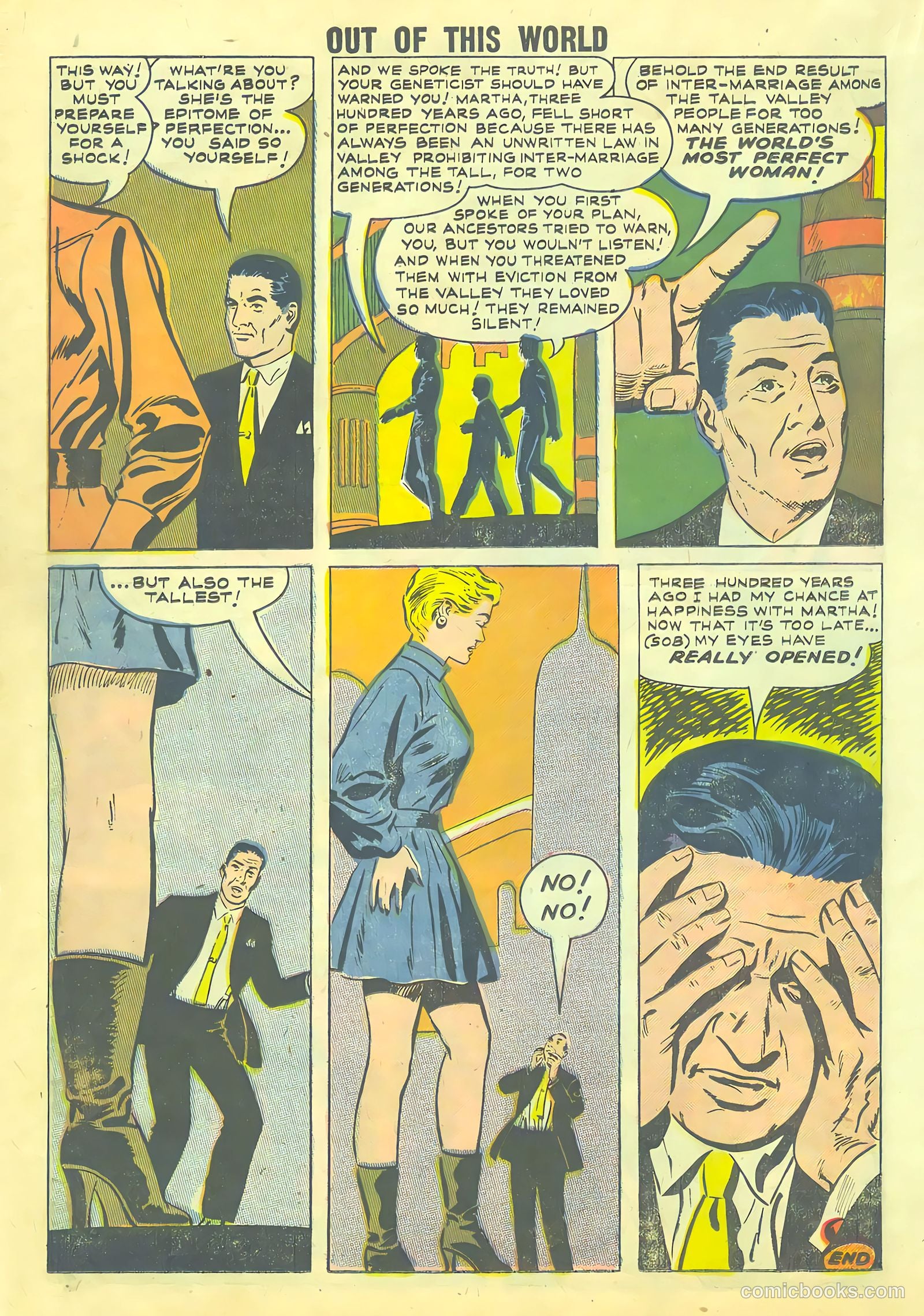 Out of This World #8 (1962) — page 40 of 68