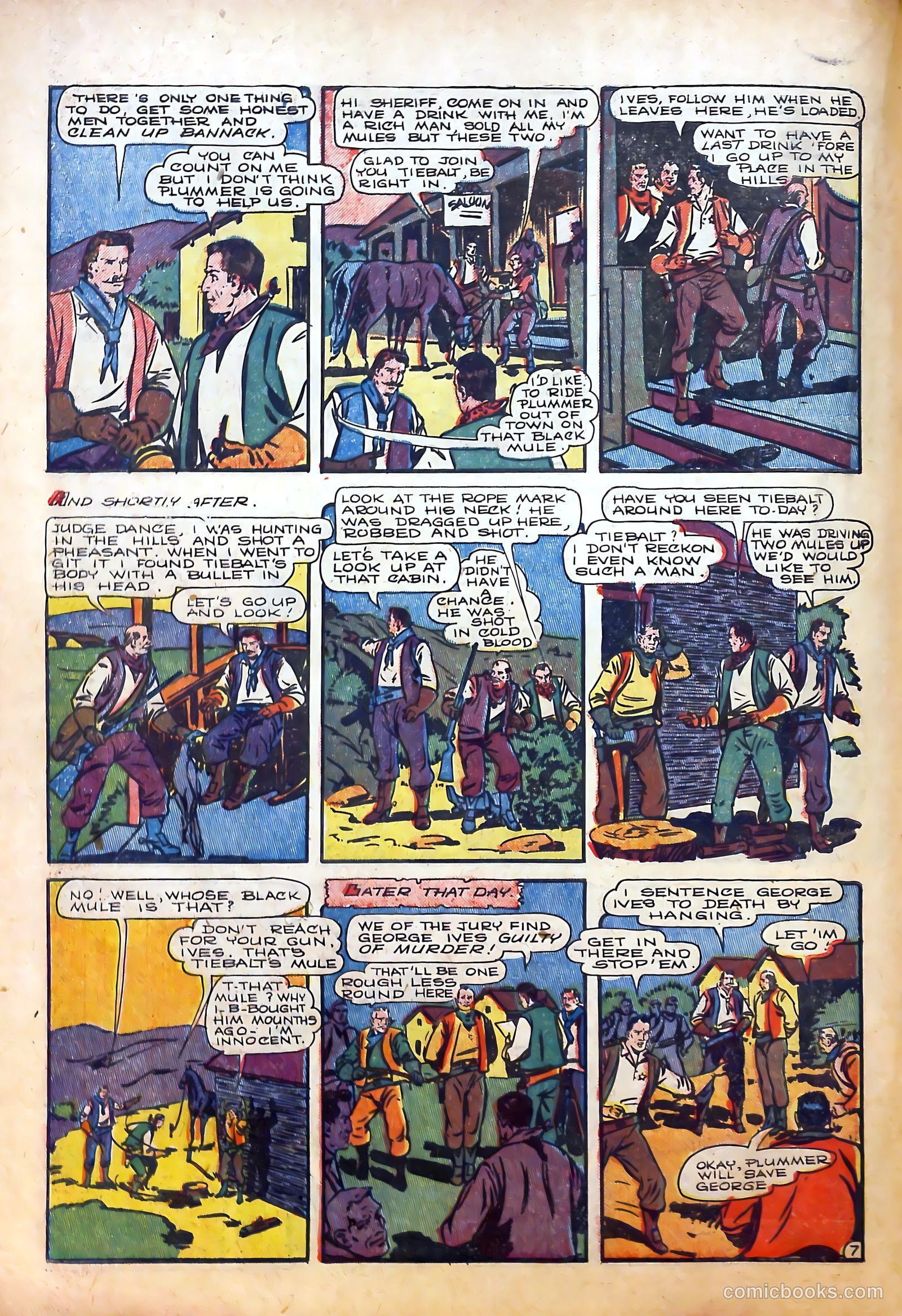 Outlaws #10 (1952) — page 18 of 36