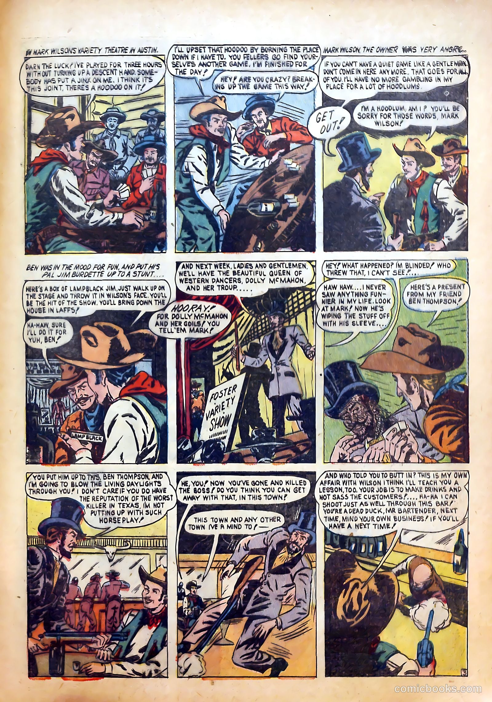 Outlaws #10 (1952) — page 25 of 36