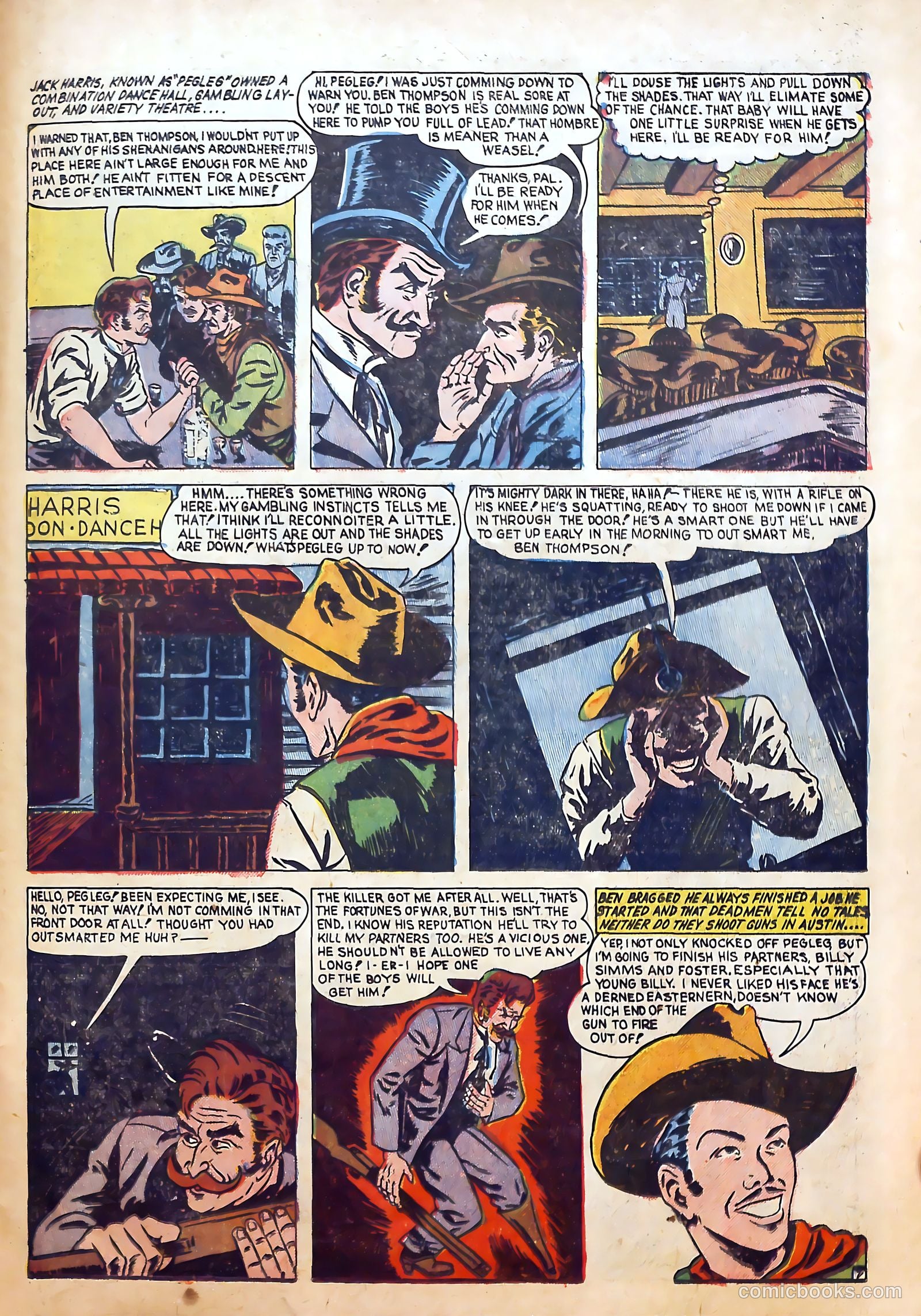 Outlaws #10 (1952) — page 29 of 36