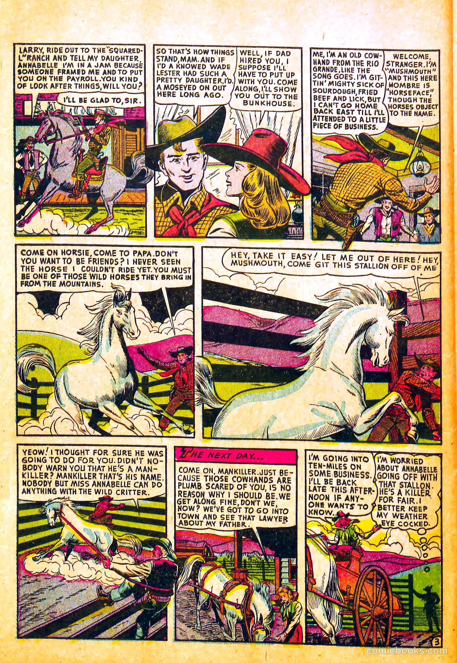 Outlaws #11 (1953) — page 14 of 36