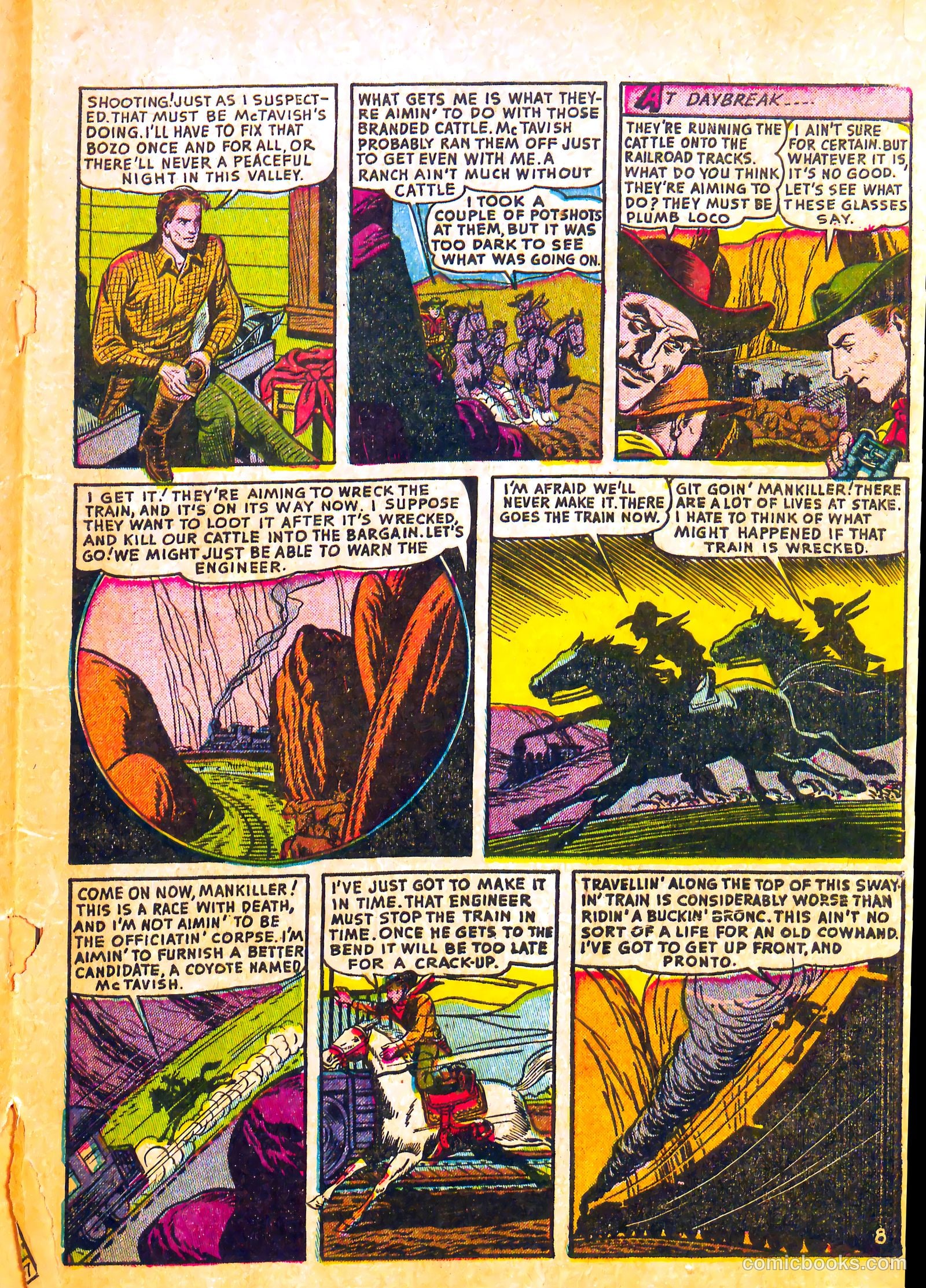 Outlaws #11 (1953) — page 19 of 36