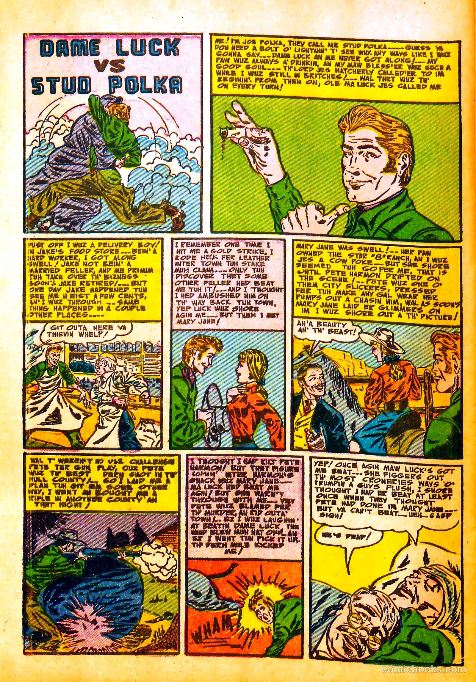 Outlaws #11 (1953) — page 24 of 36