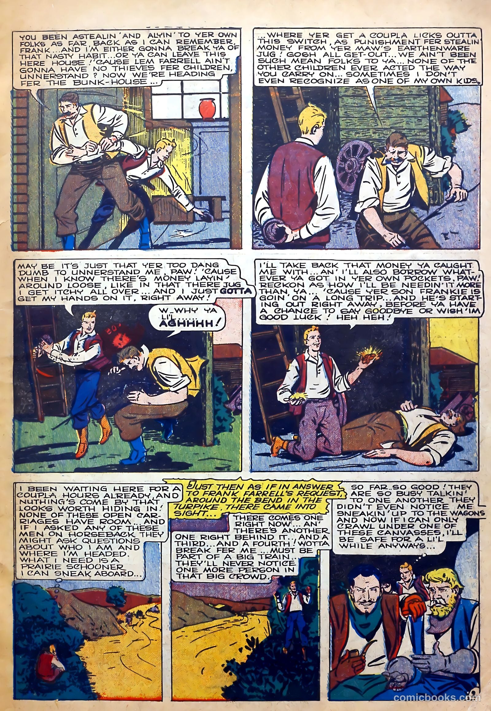 Outlaws #13 (1953) — page 3 of 36