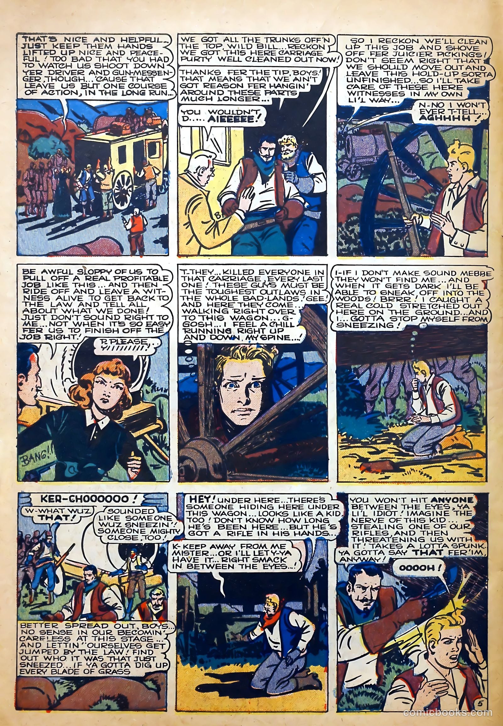 Outlaws #13 (1953) — page 6 of 36