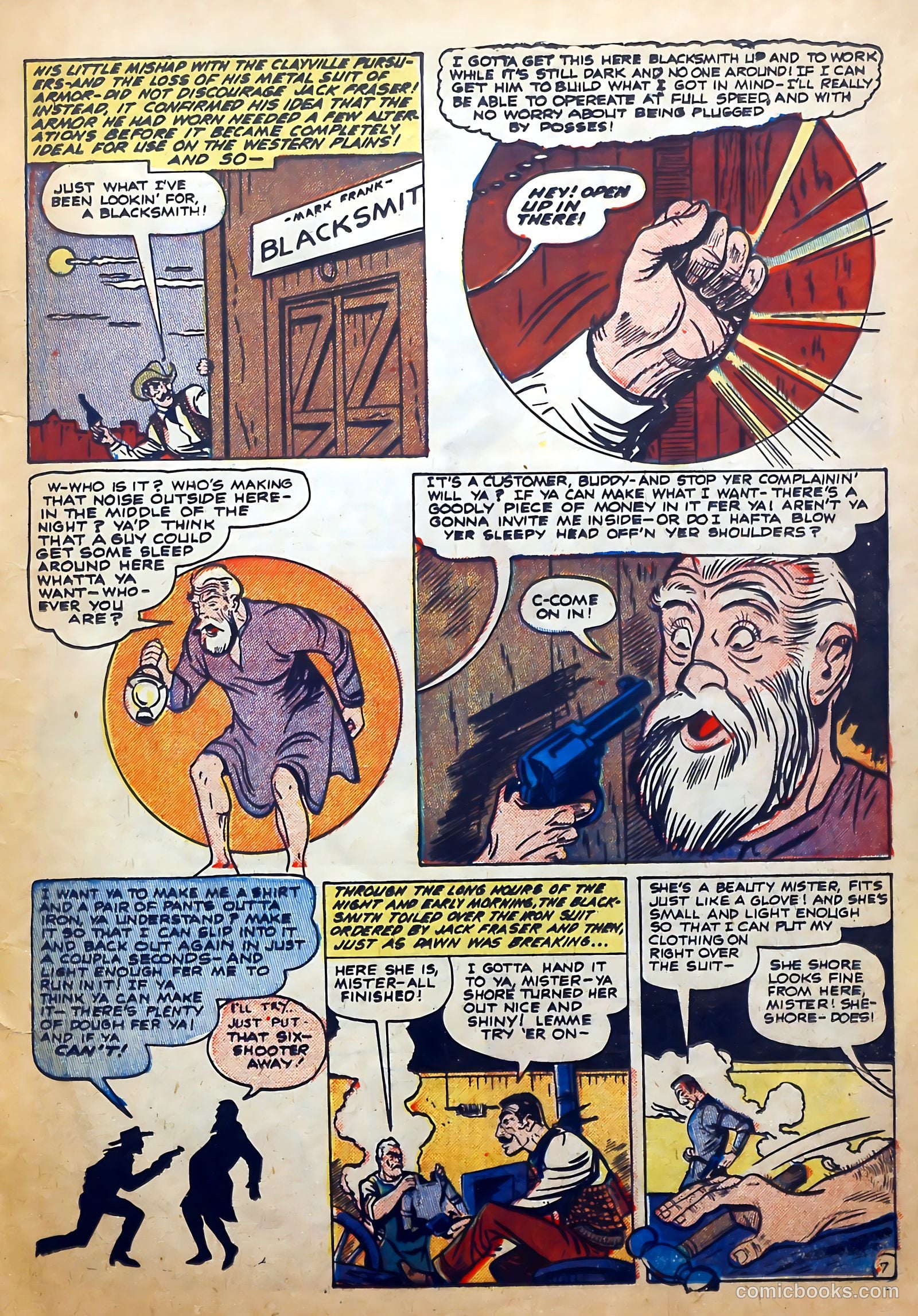 Outlaws #13 (1953) — page 17 of 36