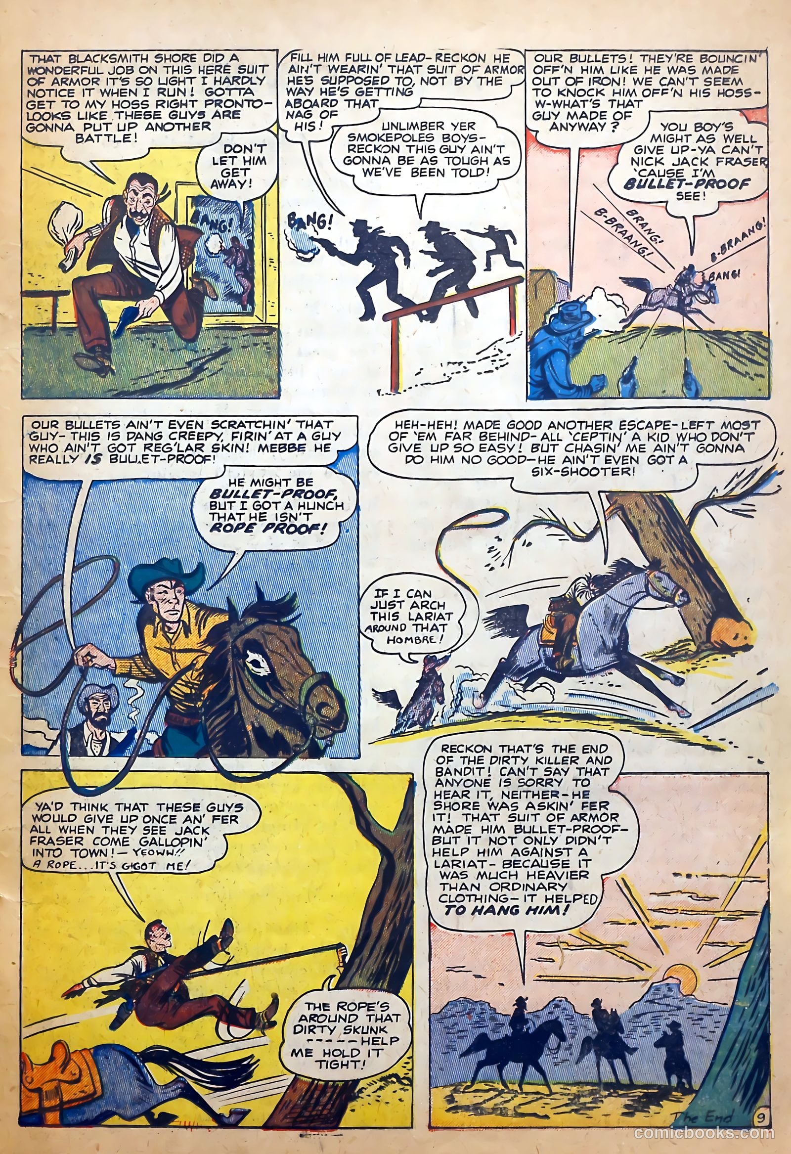 Outlaws #13 (1953) — page 19 of 36
