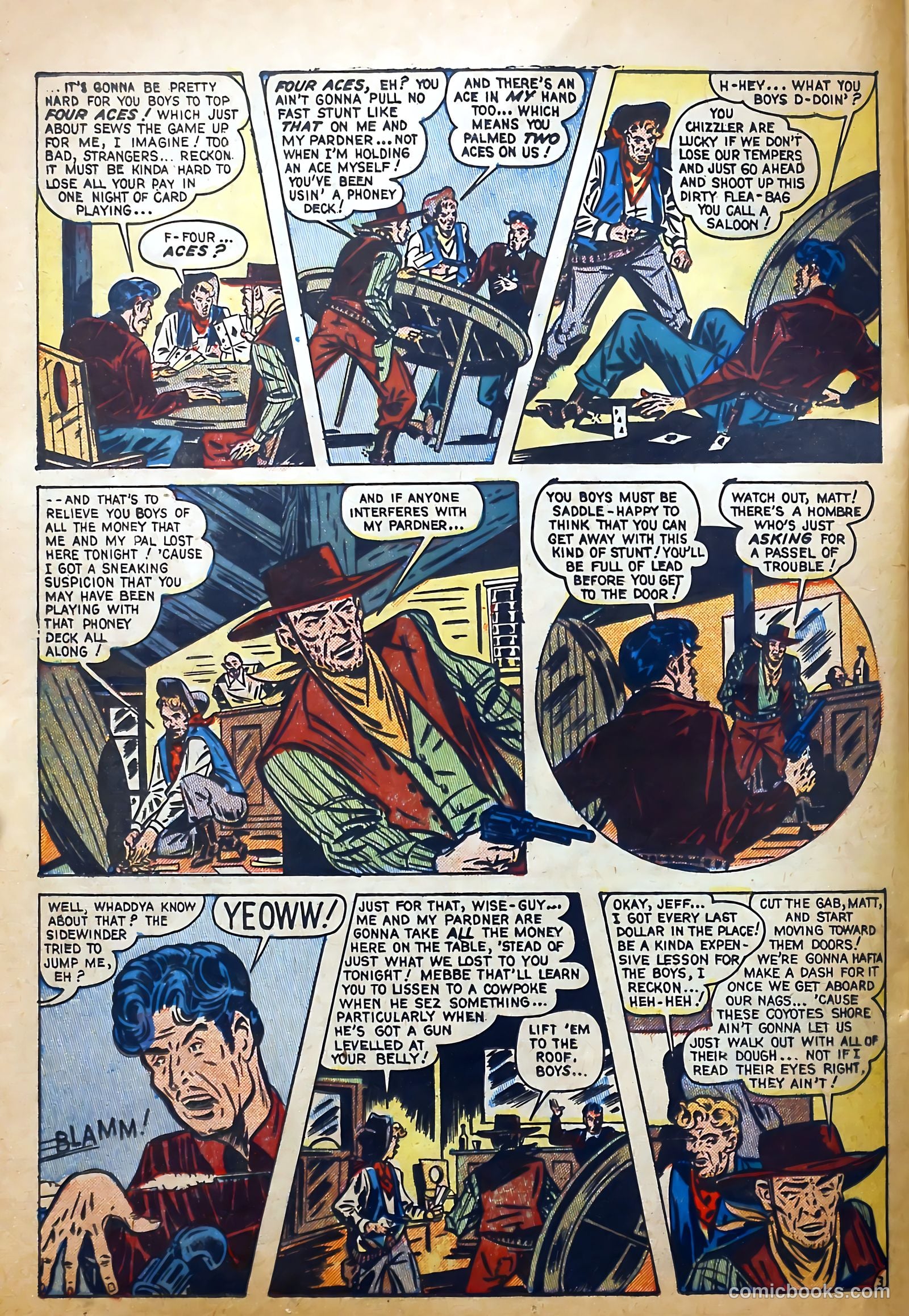 Outlaws #13 (1953) — page 24 of 36