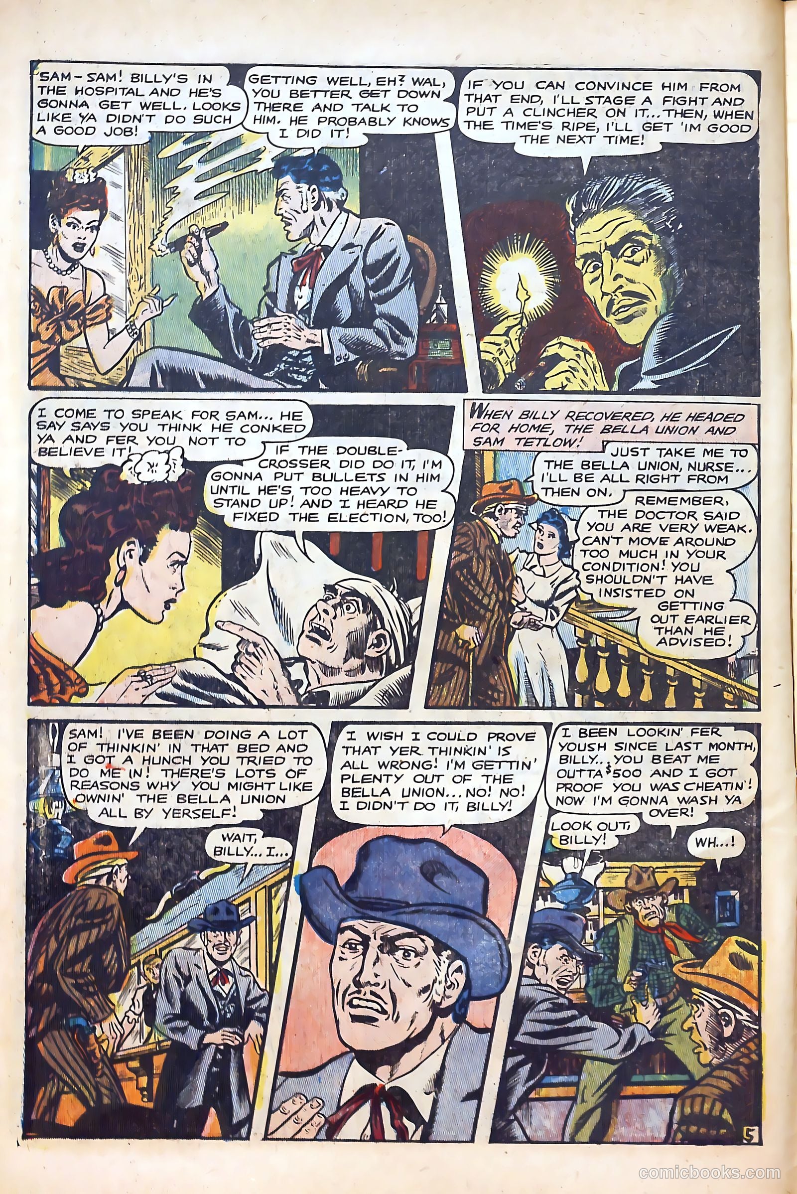 Outlaws #14 (1954) — page 6 of 36