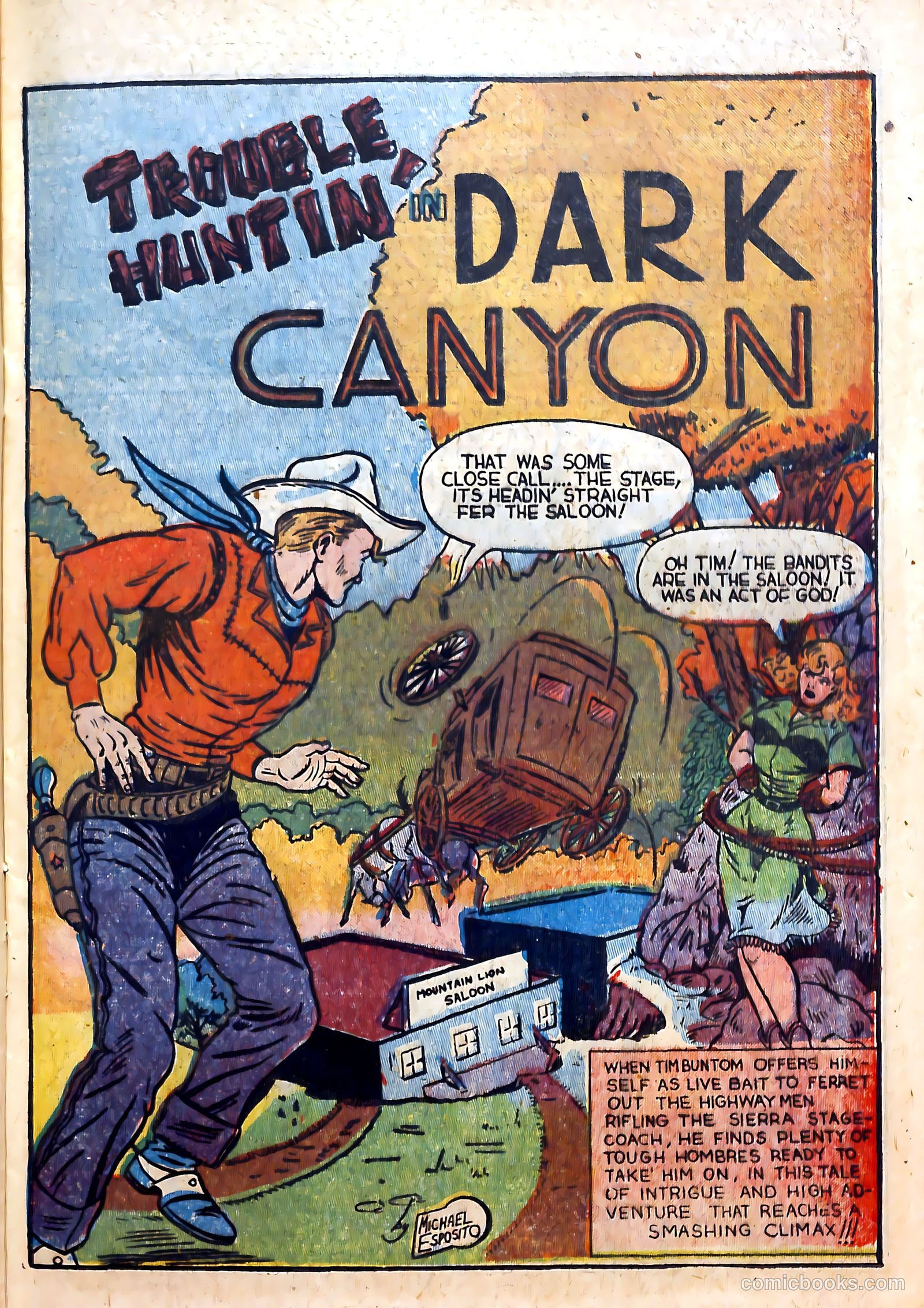 Outlaws #14 (1954) — page 13 of 36