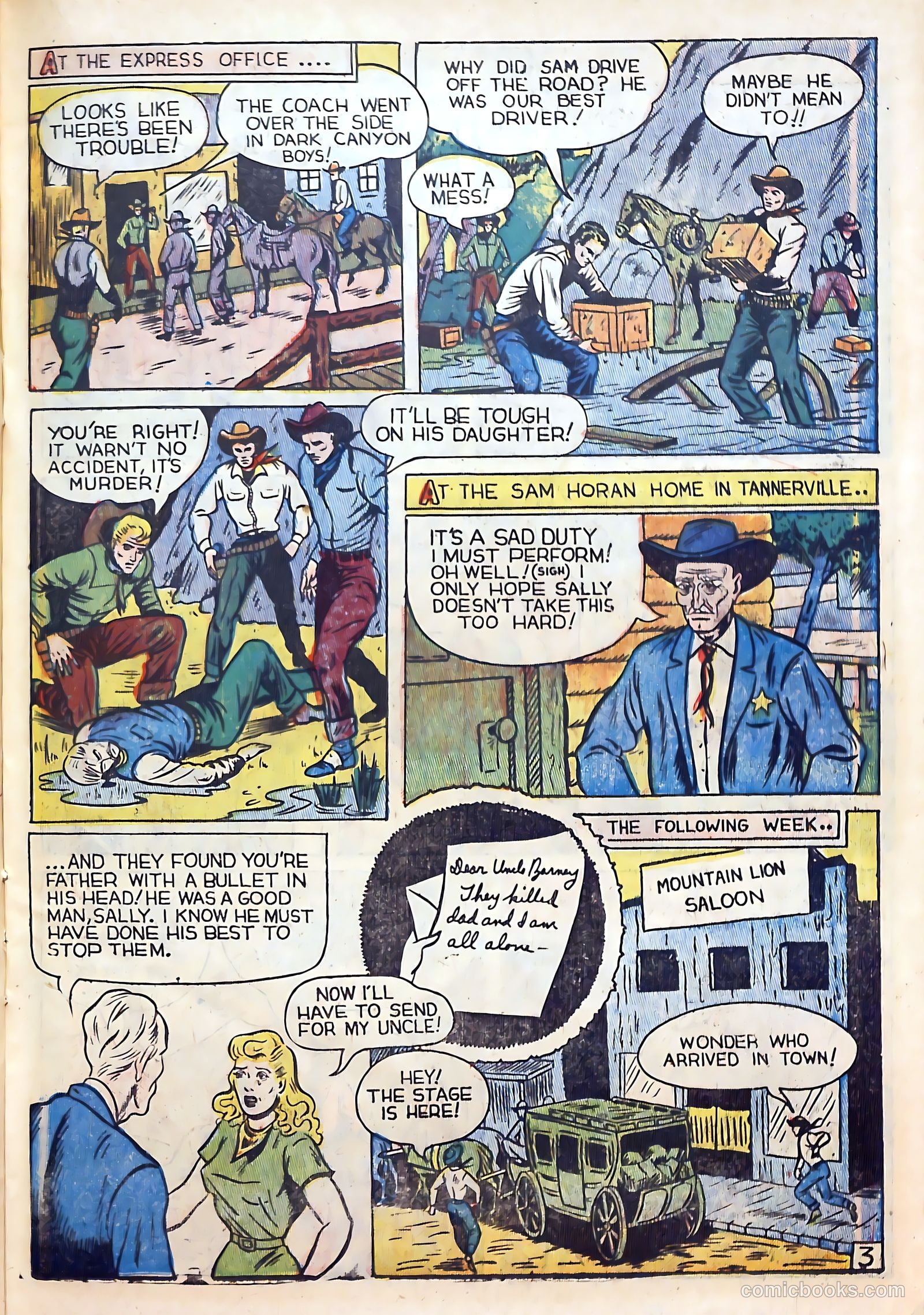 Outlaws #14 (1954) — page 15 of 36