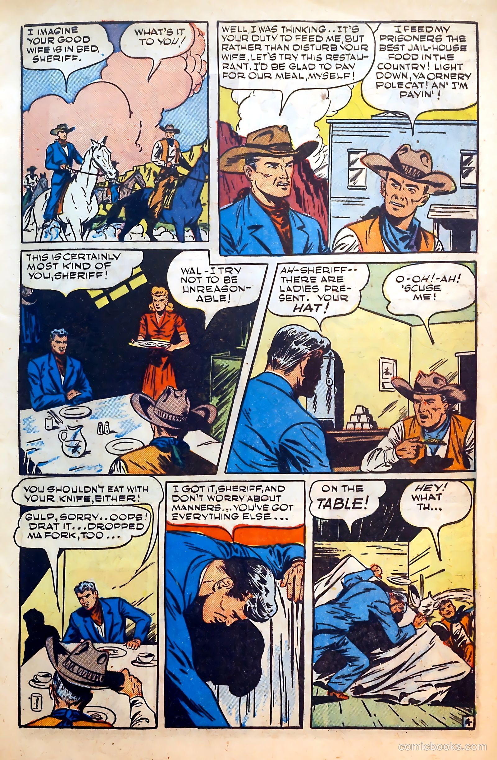 Outlaws #3 (1951) — page 13 of 52
