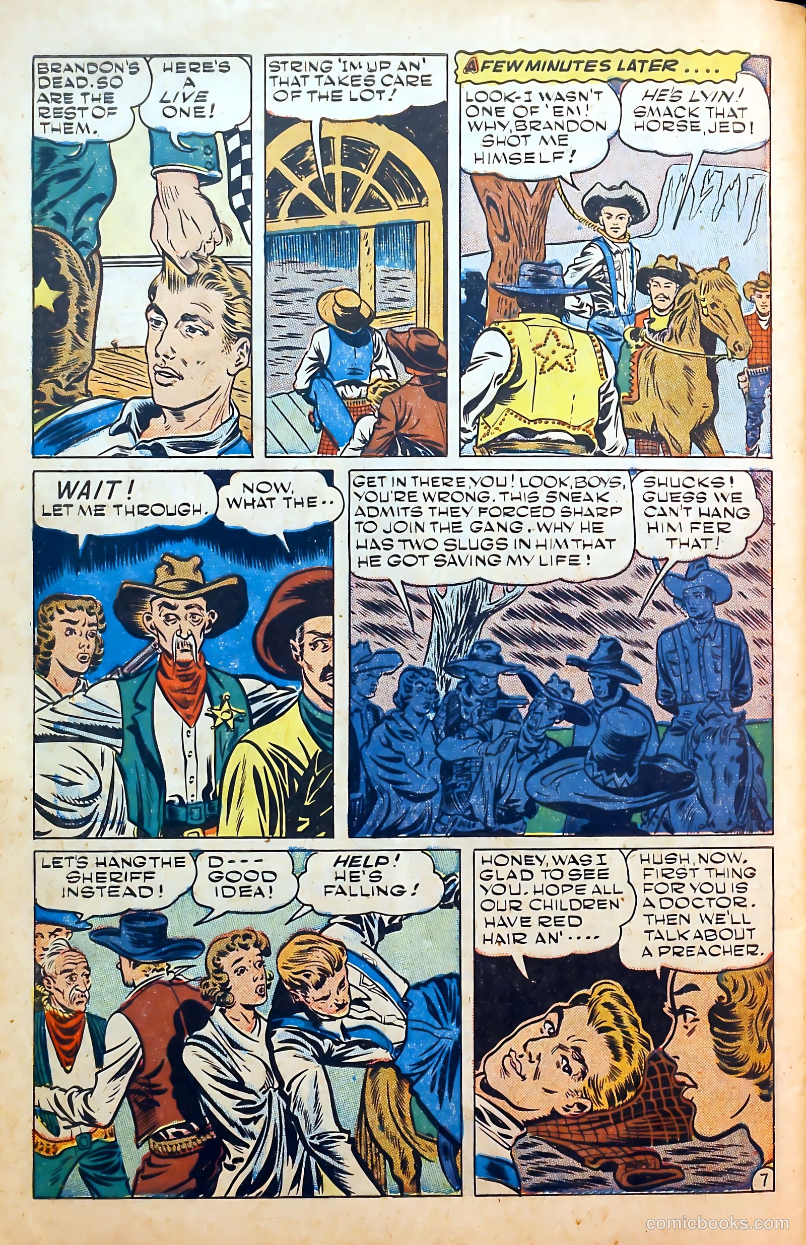 Outlaws #3 (1951) — page 48 of 52