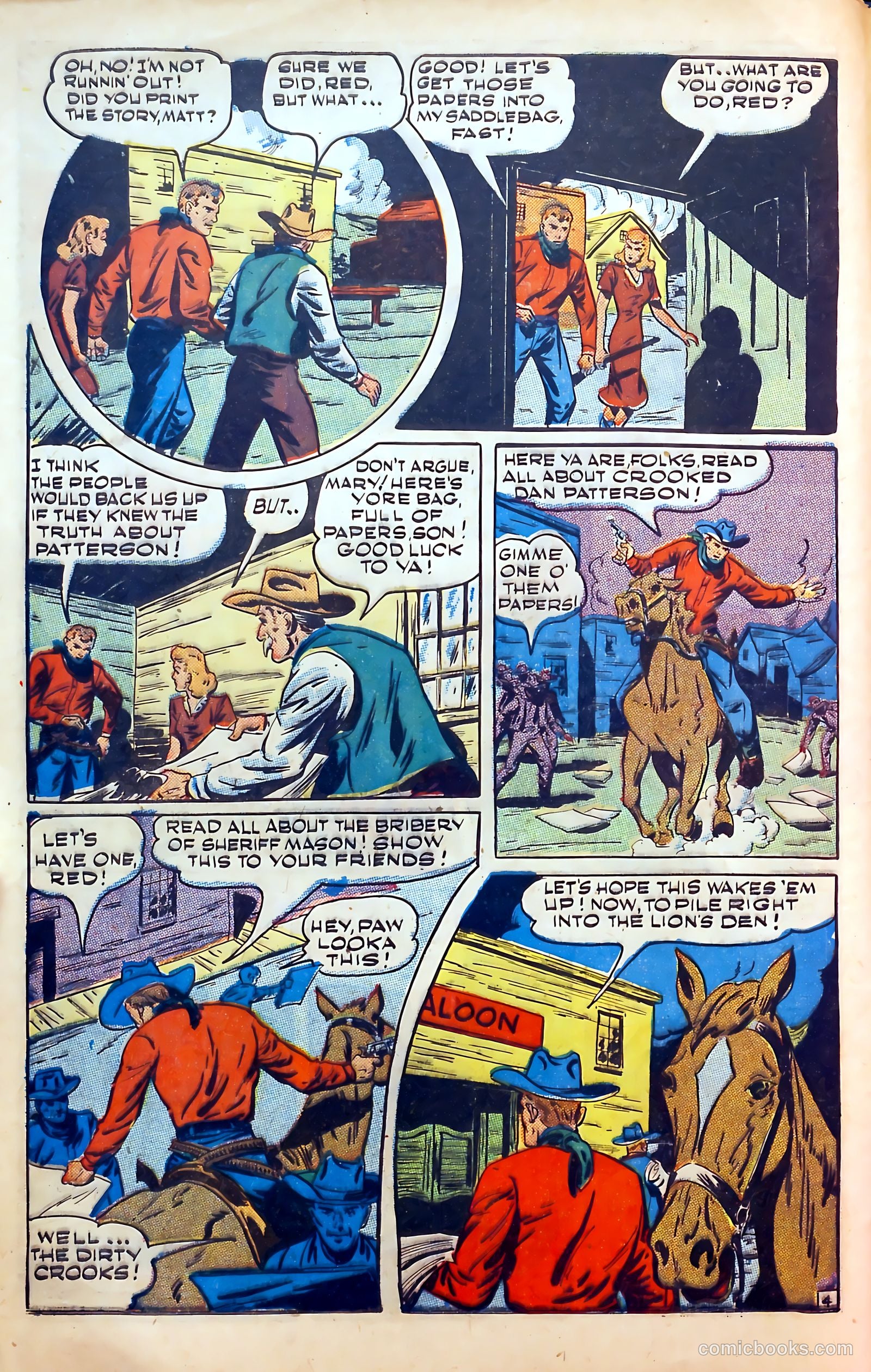 Outlaws #3 (1948) — page 6 of 52