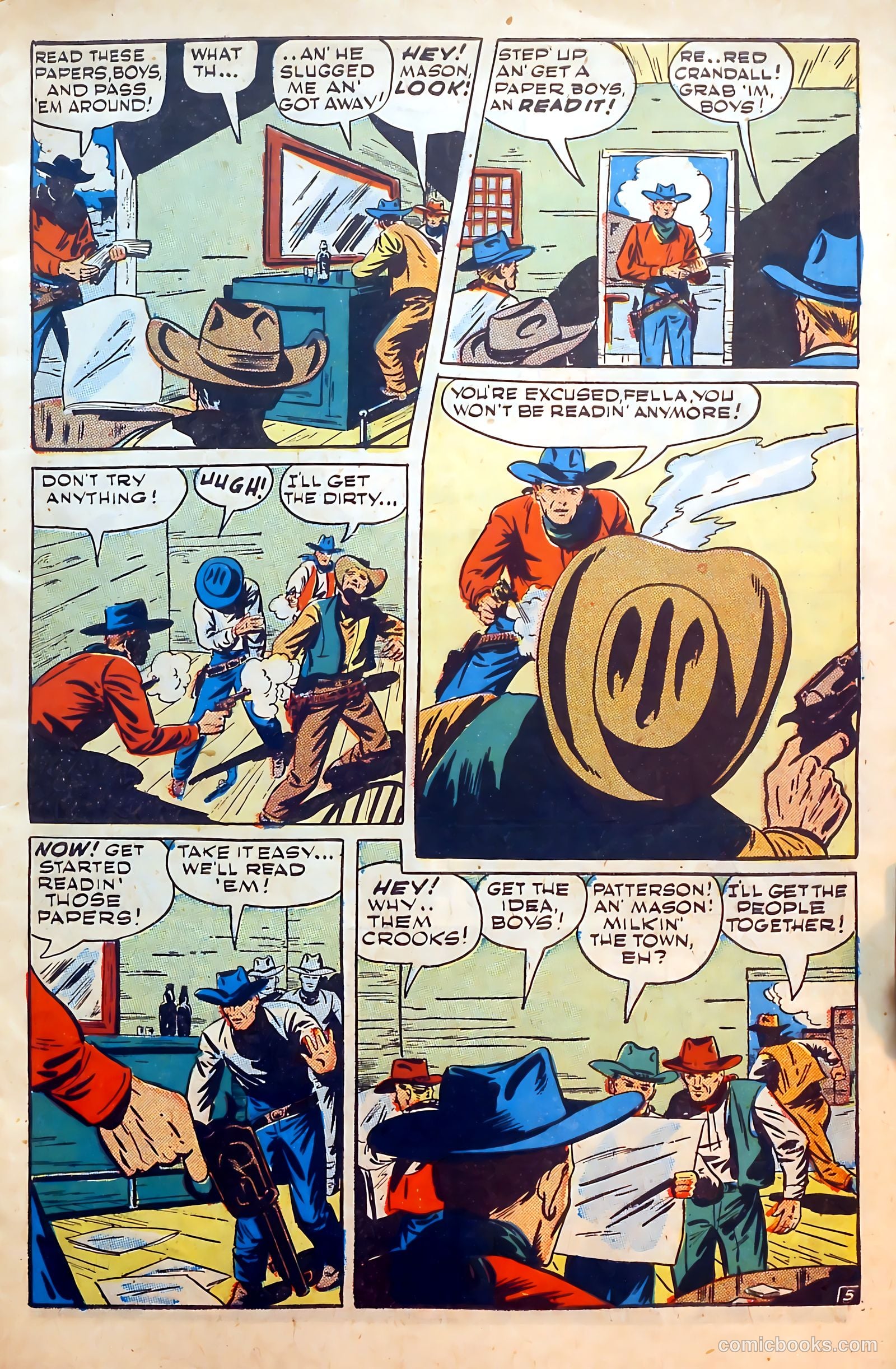 Outlaws #3 (1948) — page 7 of 52