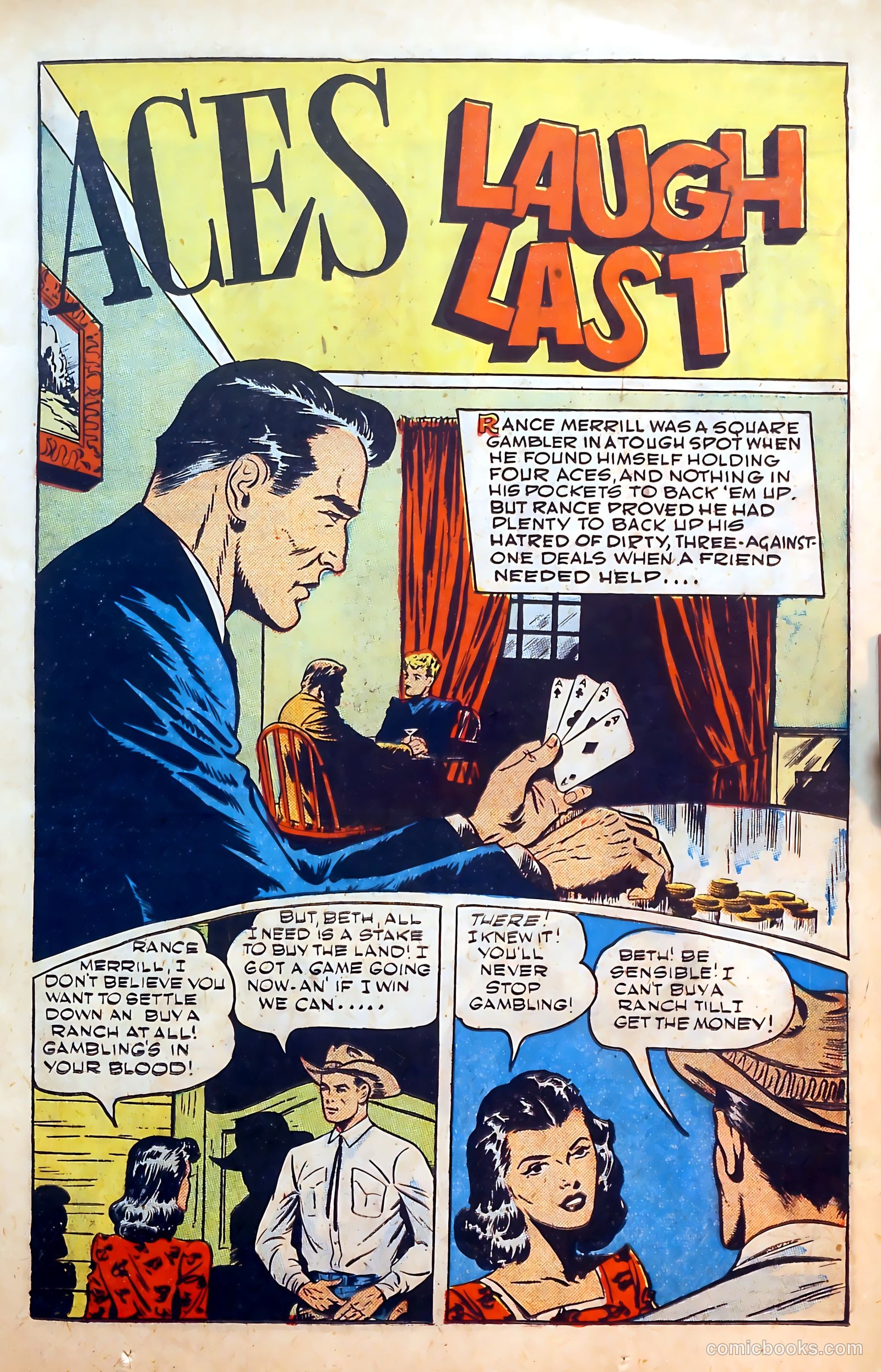 Outlaws #3 (1948) — page 15 of 52