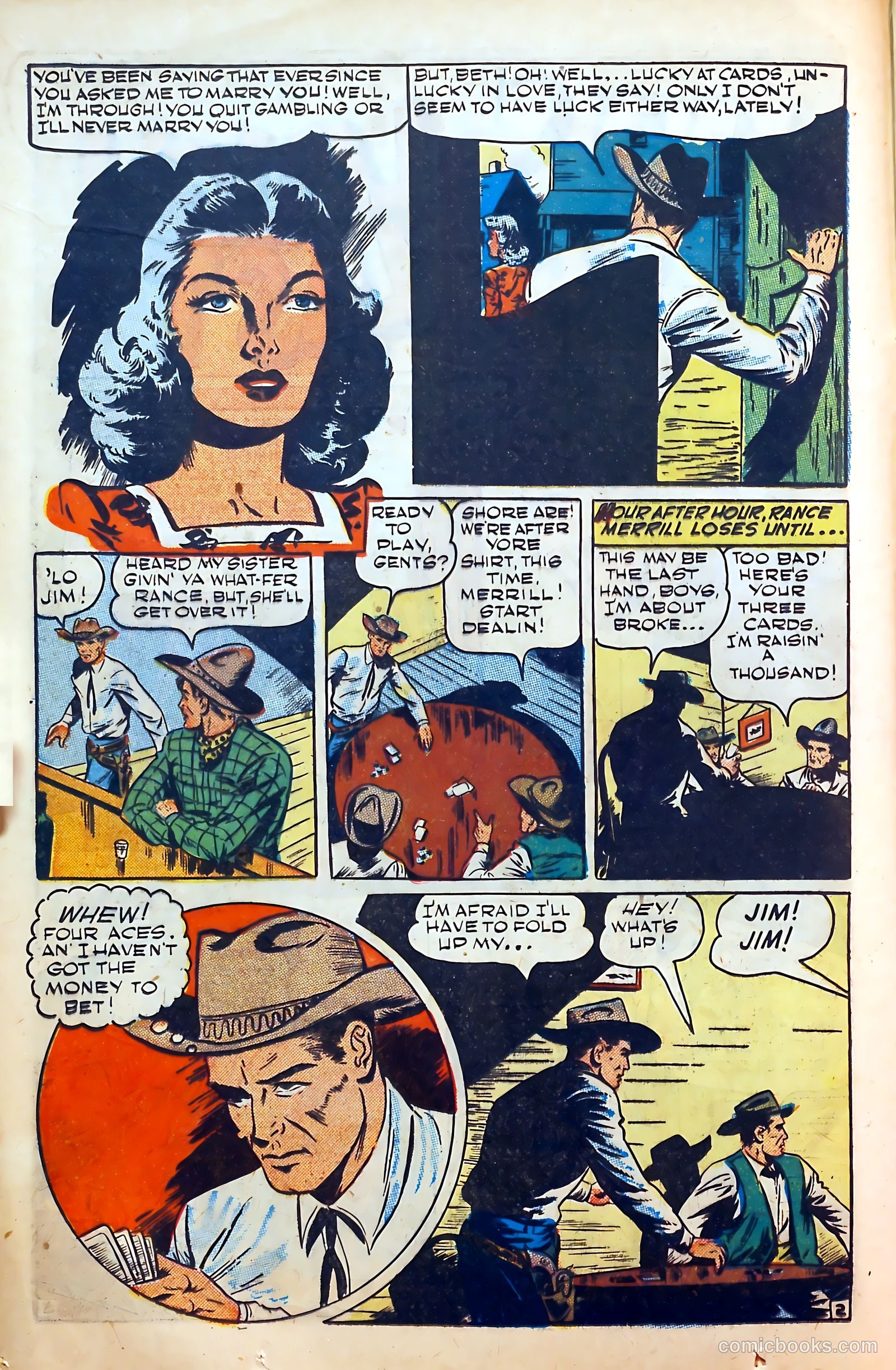 Outlaws #3 (1948) — page 16 of 52