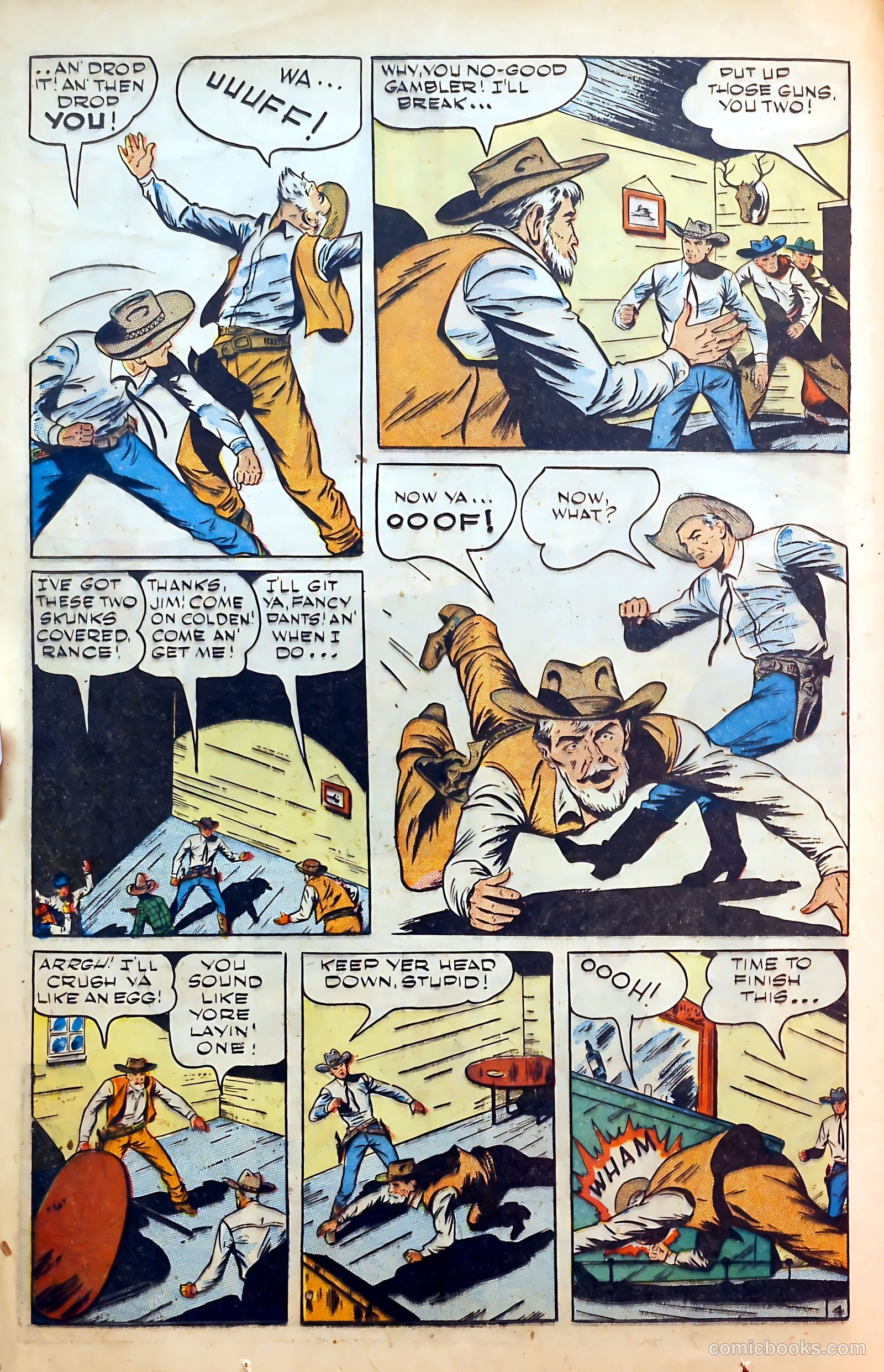 Outlaws #3 (1948) — page 18 of 52