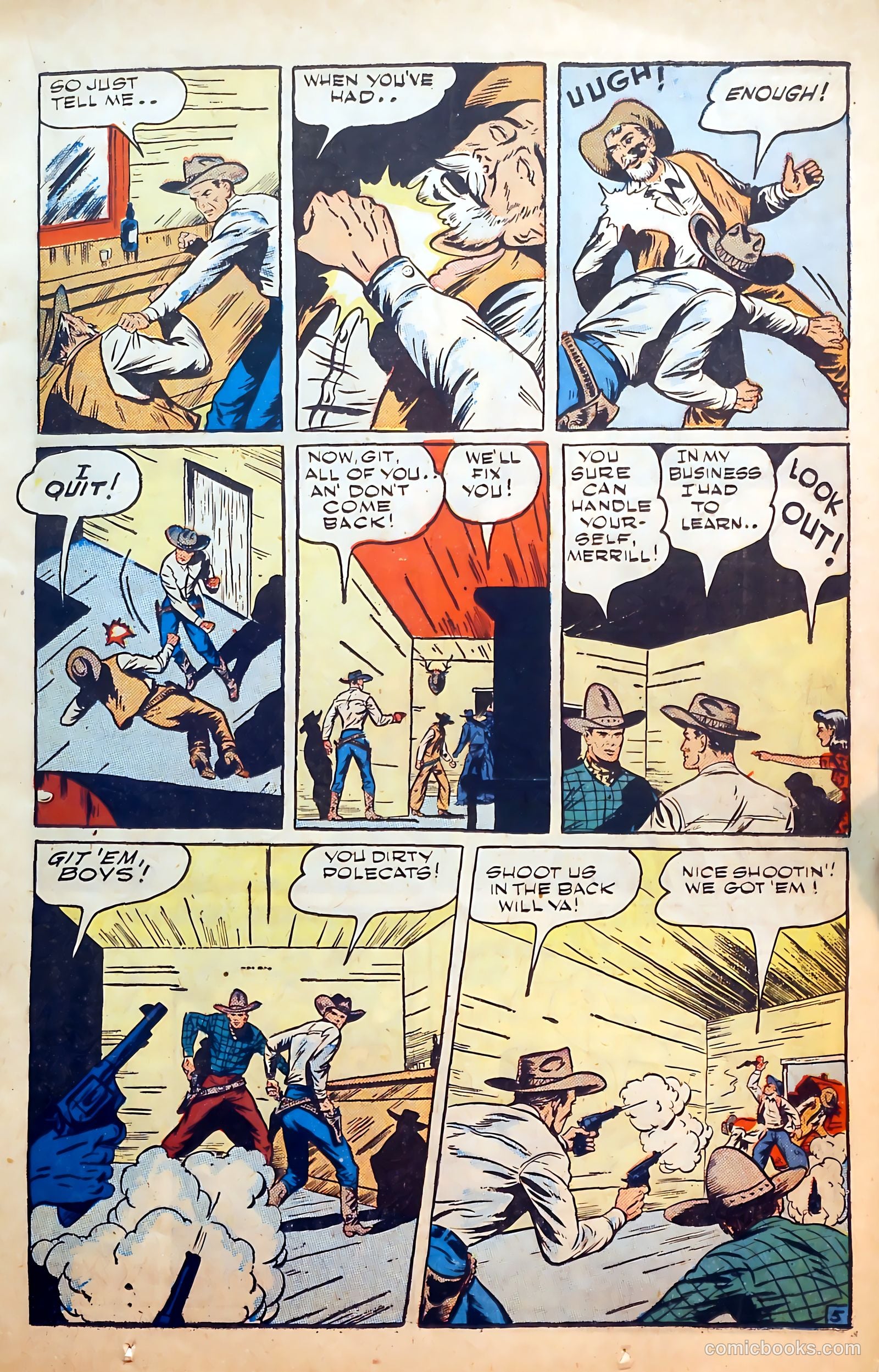 Outlaws #3 (1948) — page 19 of 52