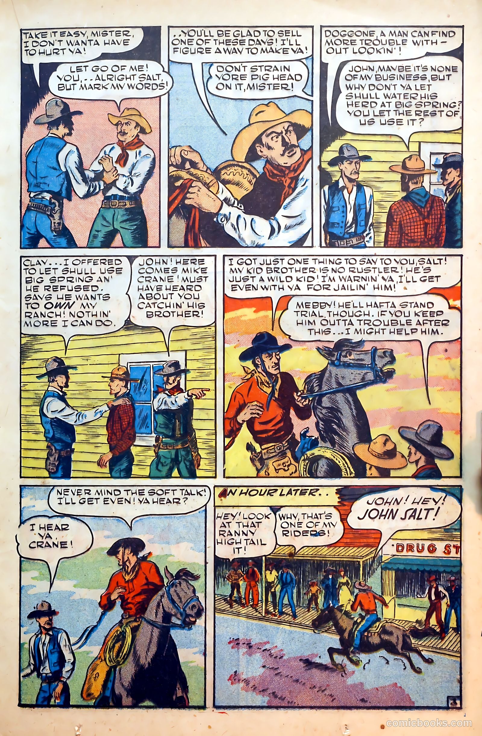 Outlaws #3 (1948) — page 23 of 52