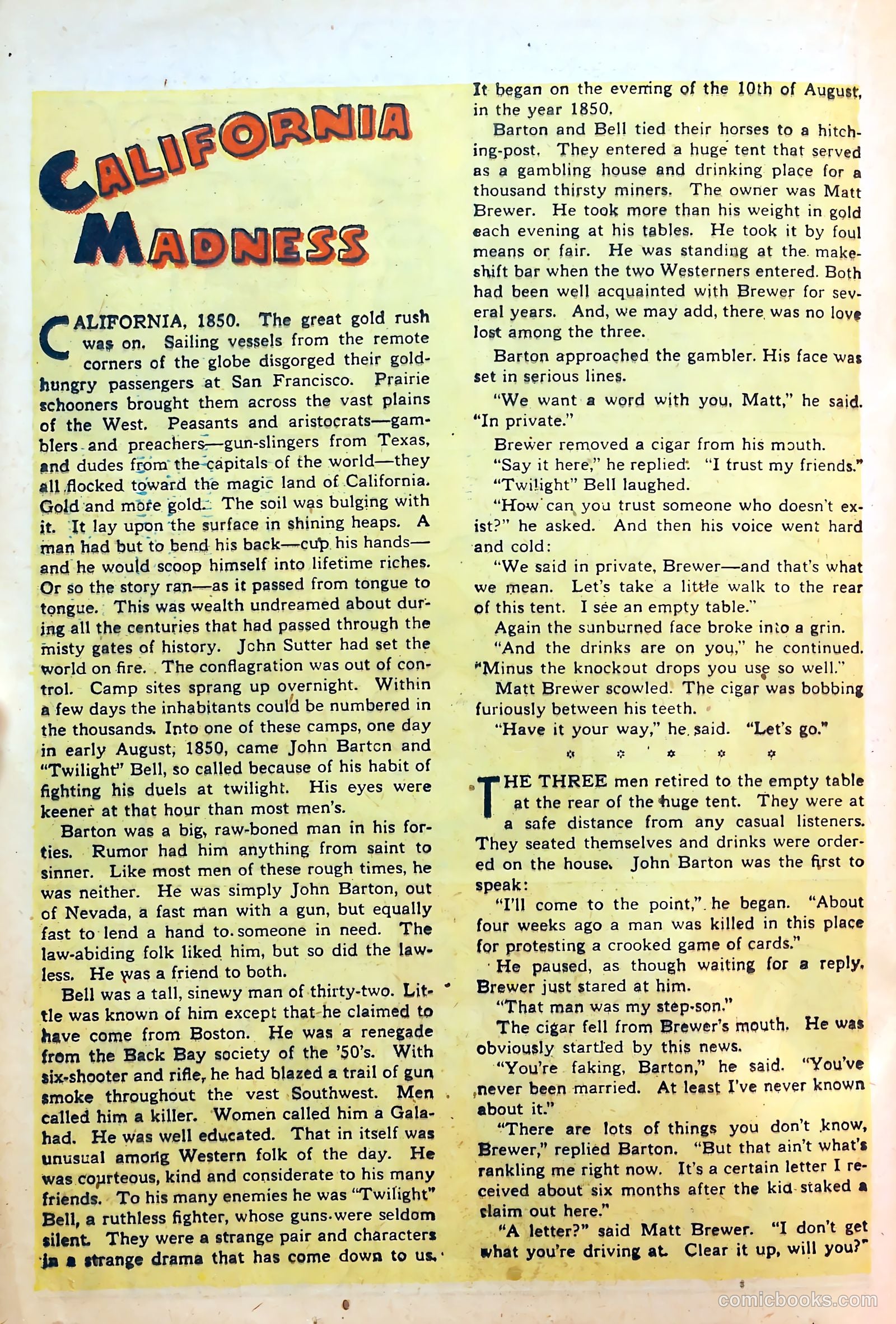 Outlaws #3 (1948) — page 28 of 52