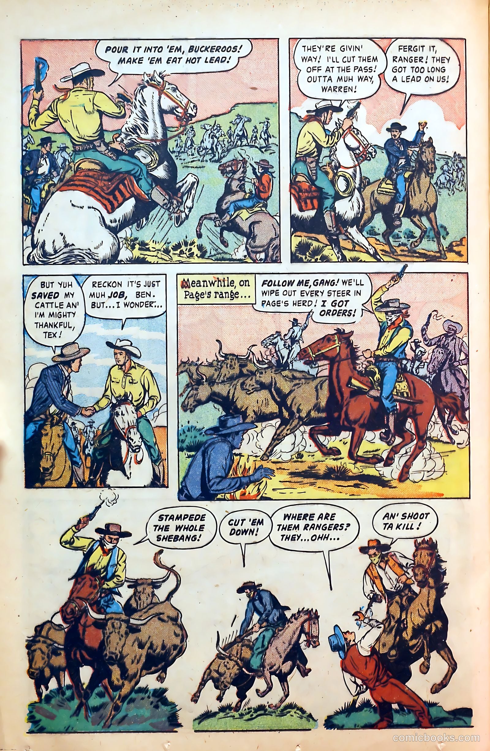 Outlaws #3 (1948) — page 32 of 52