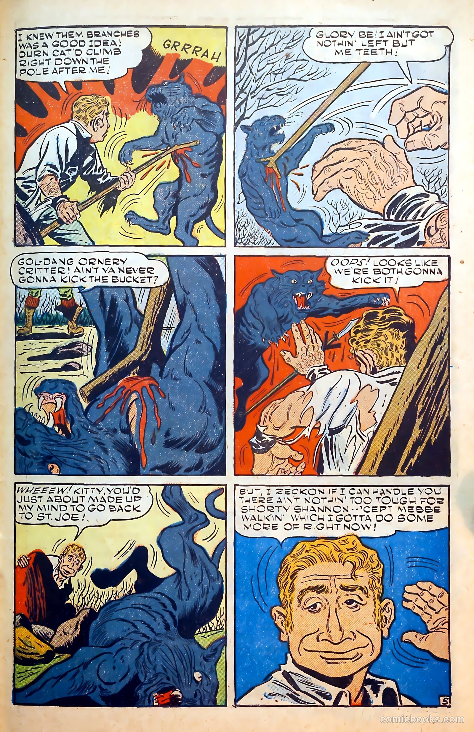 Outlaws #3 (1948) — page 41 of 52