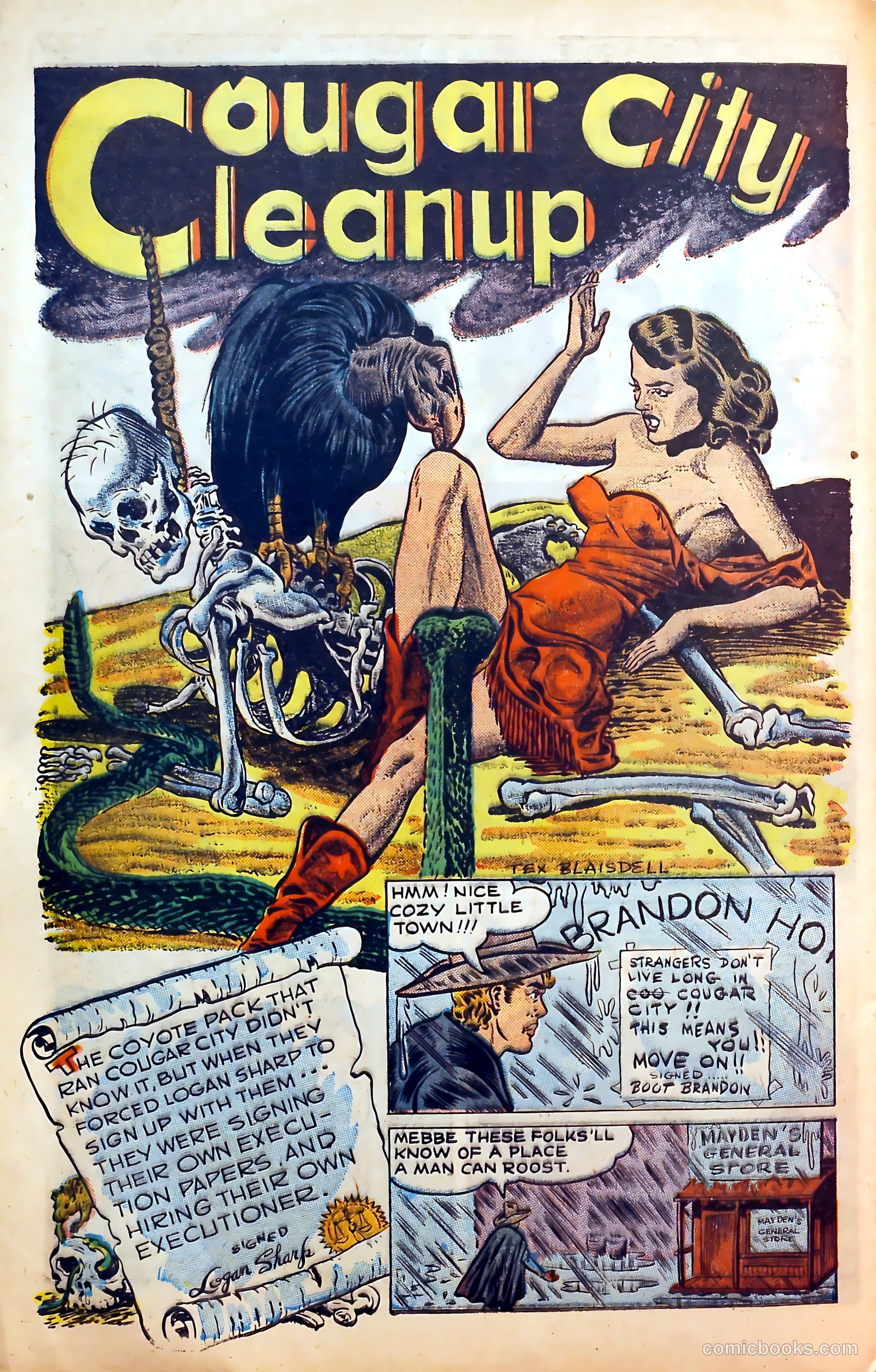 Outlaws #3 (1948) — page 42 of 52