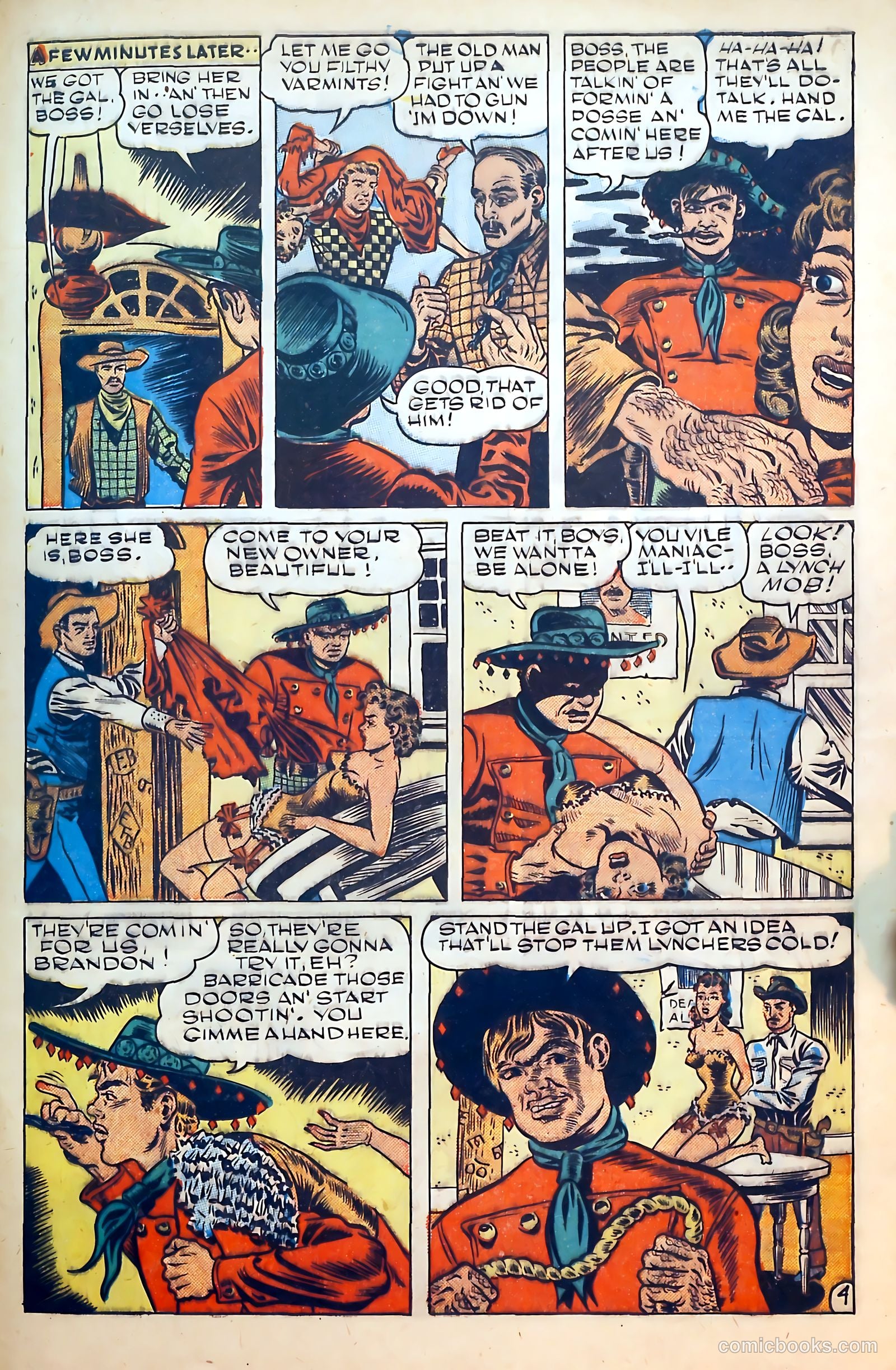 Outlaws #3 (1948) — page 45 of 52