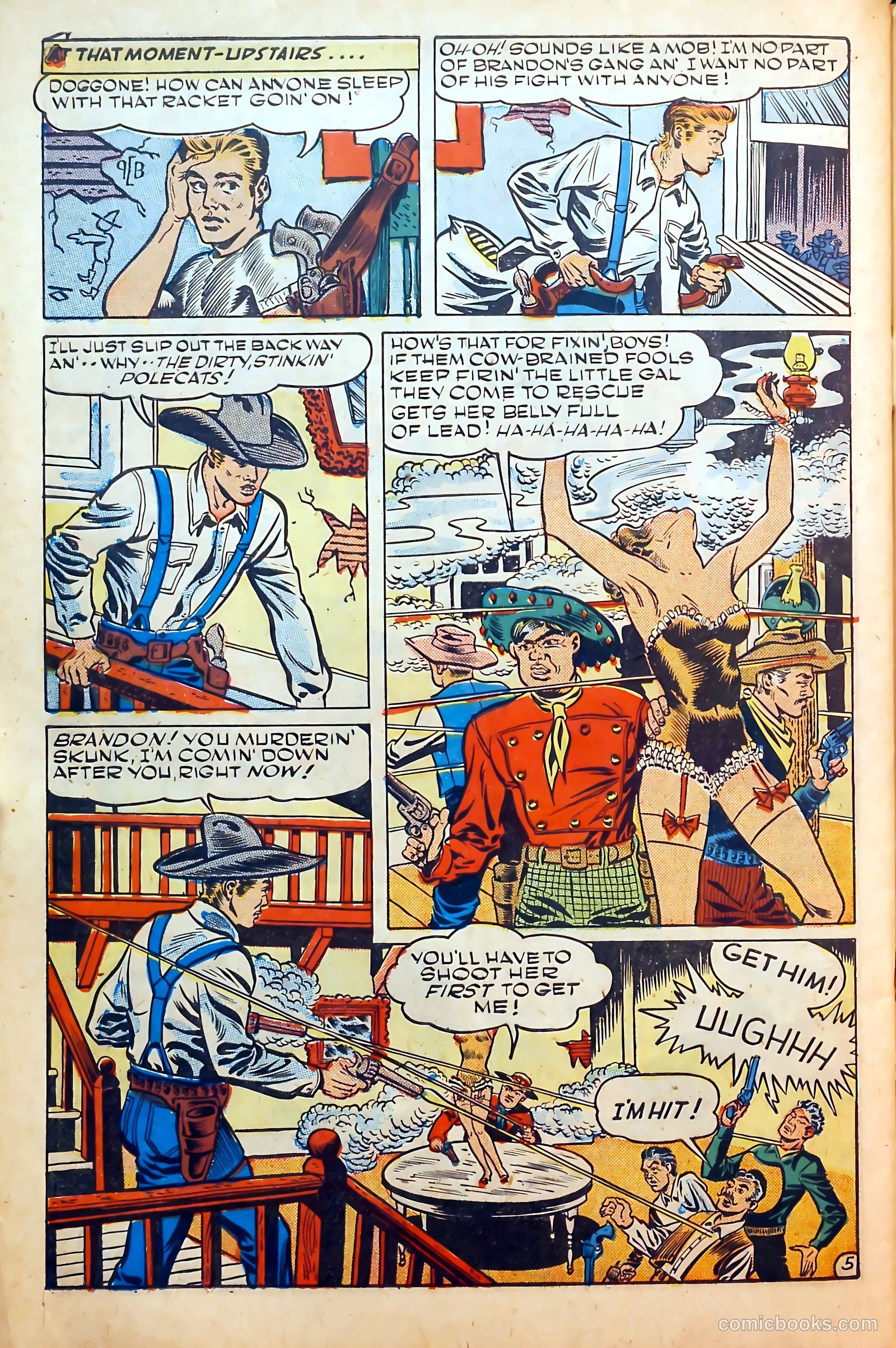 Outlaws #3 (1948) — page 46 of 52