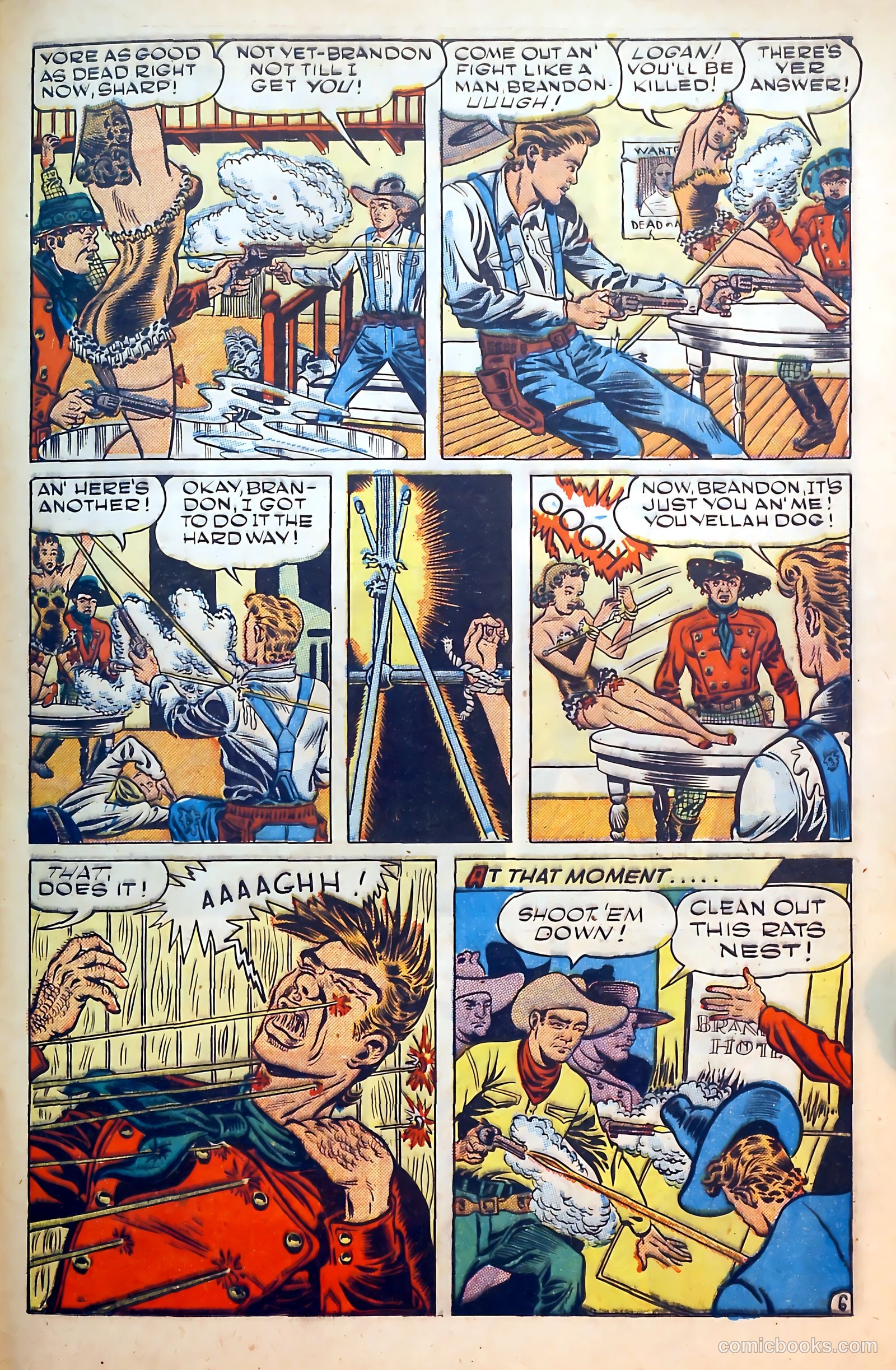 Outlaws #3 (1948) — page 47 of 52